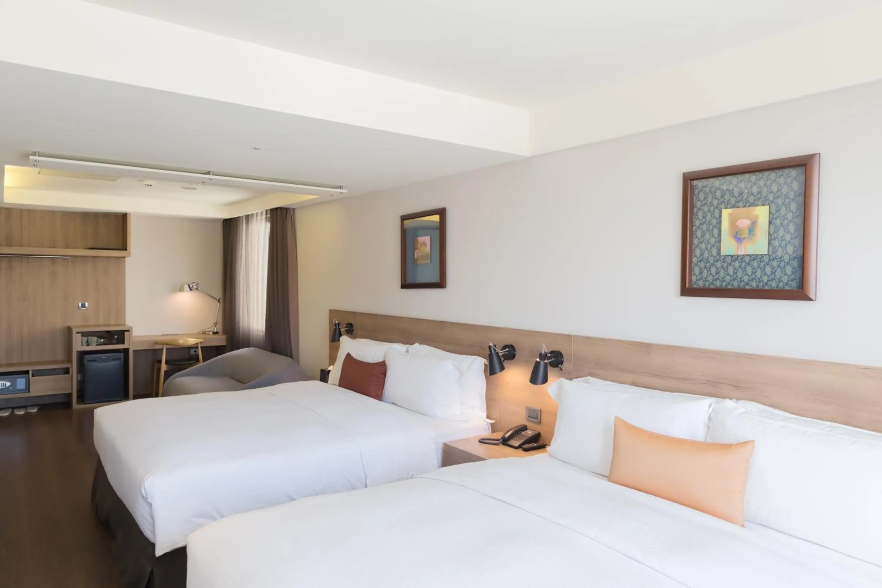 Bedroom, Bed in Just Sleep Kaohsiung Zhongzheng