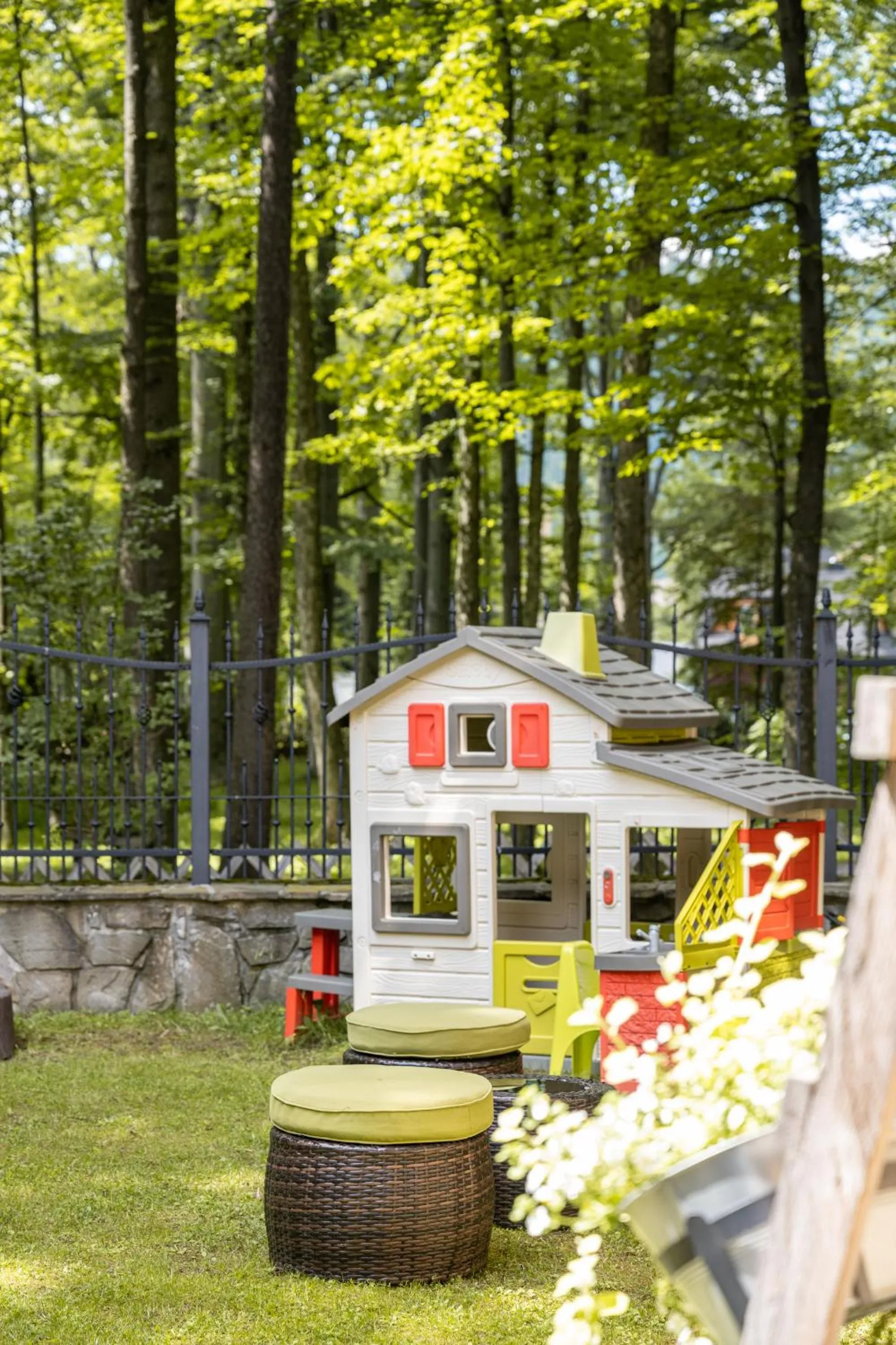 Garden in Willa Bór
