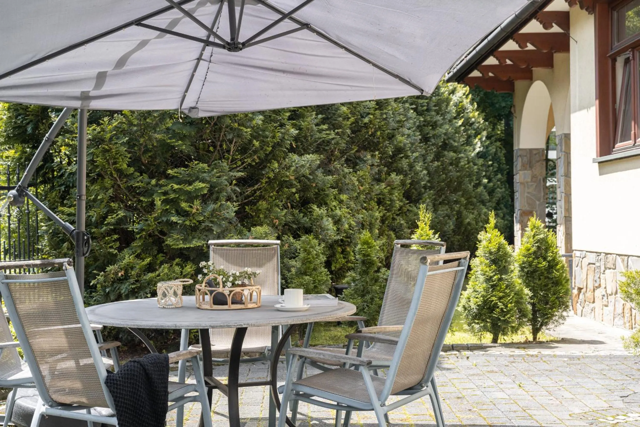 Garden in Willa Bór