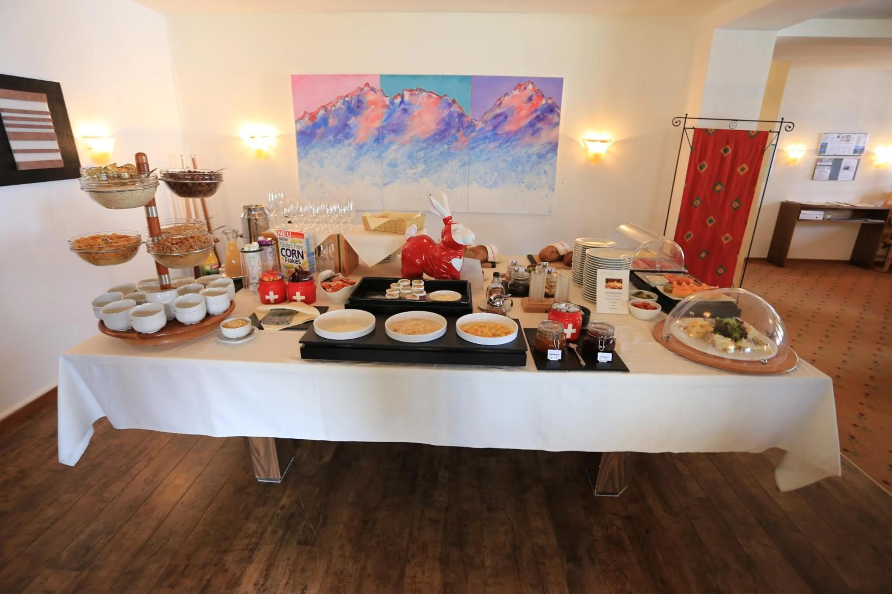 Breakfast in Hotel Pöstli