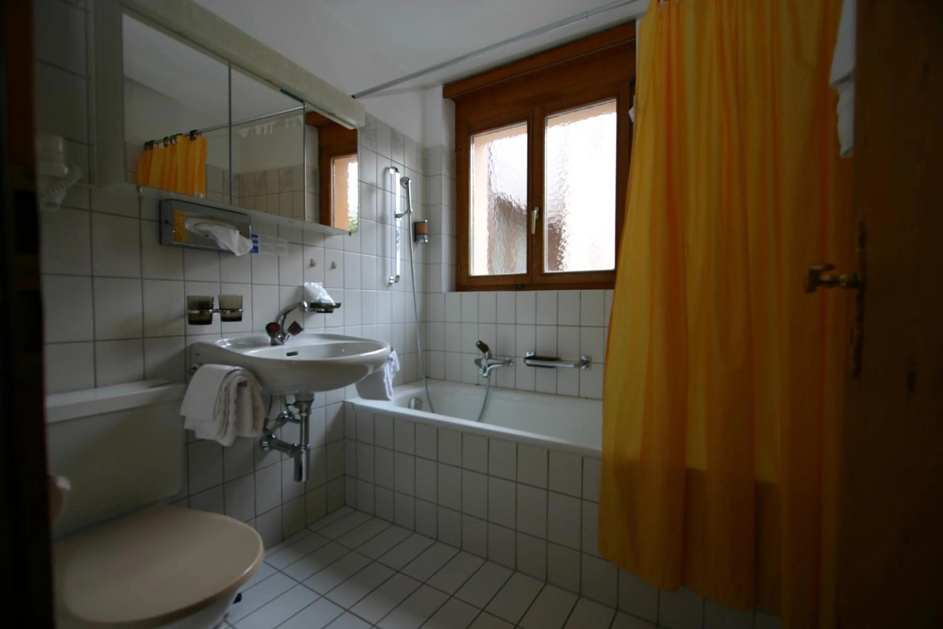 Bathroom in Hotel Pöstli