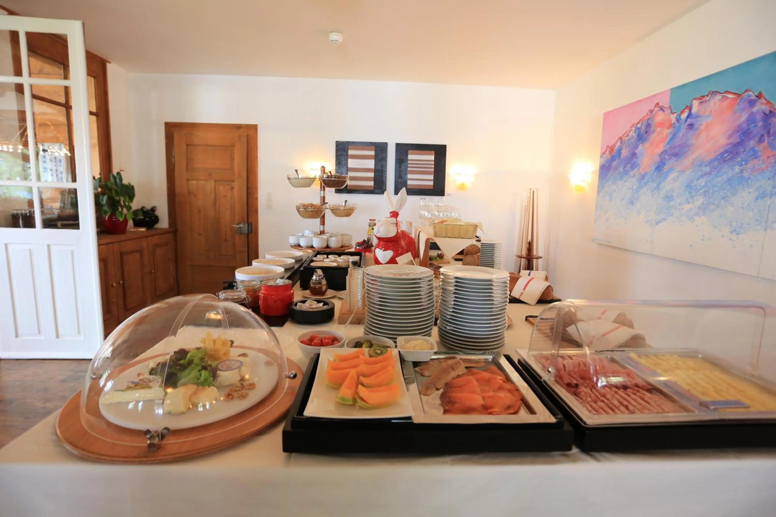 Breakfast in Hotel Pöstli