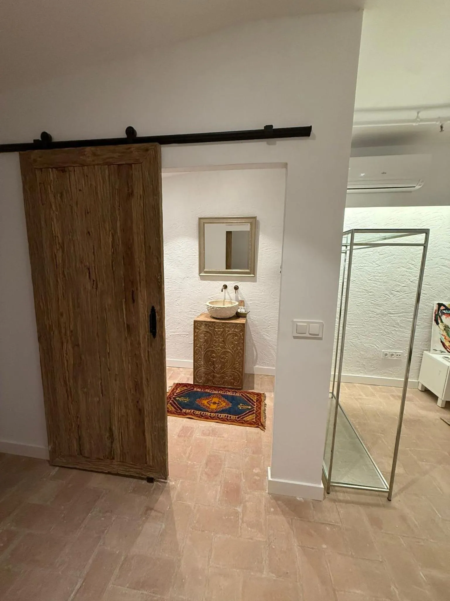 Bathroom in La Mer Hotel