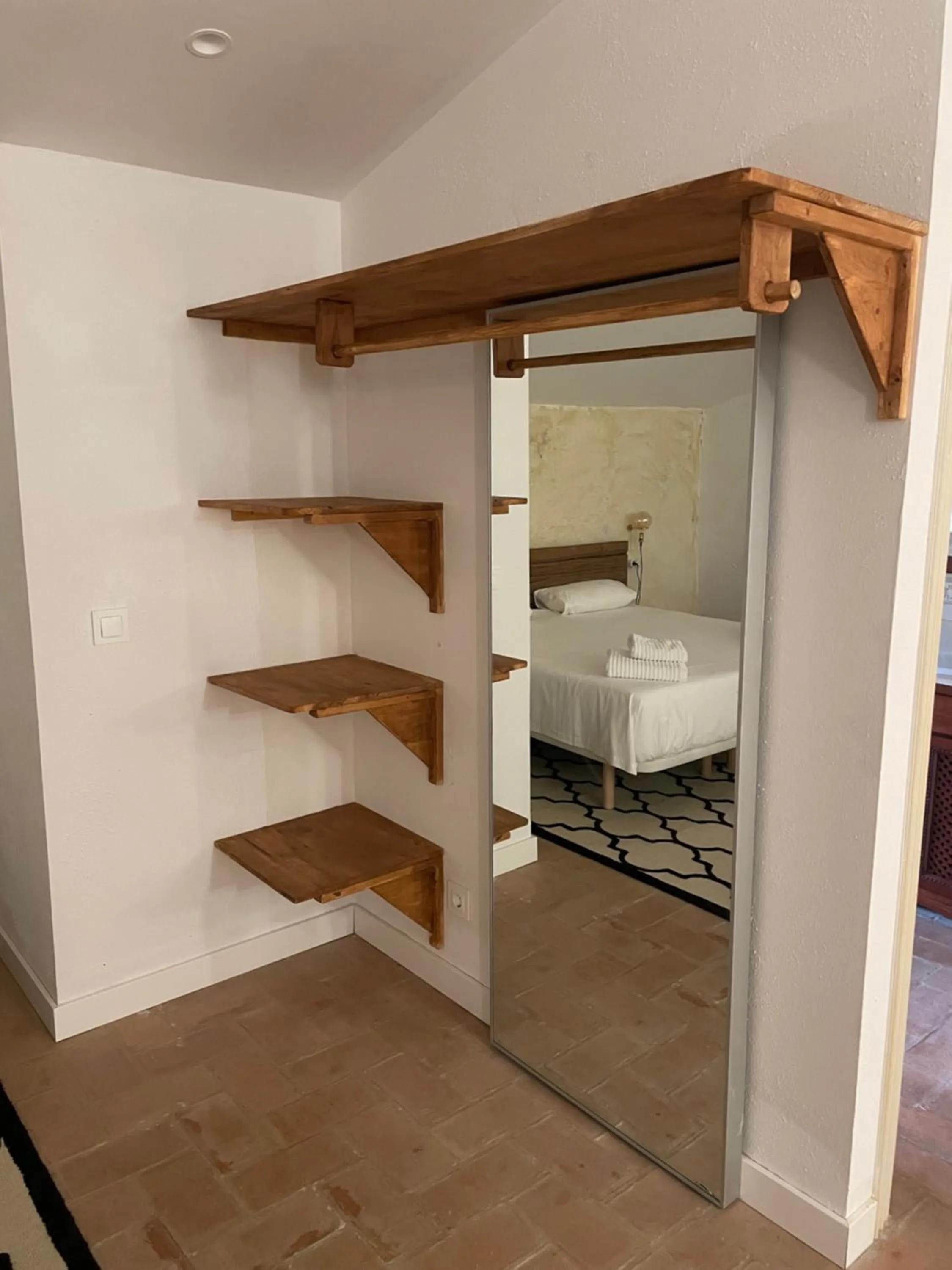 Bedroom in La Mer Hotel