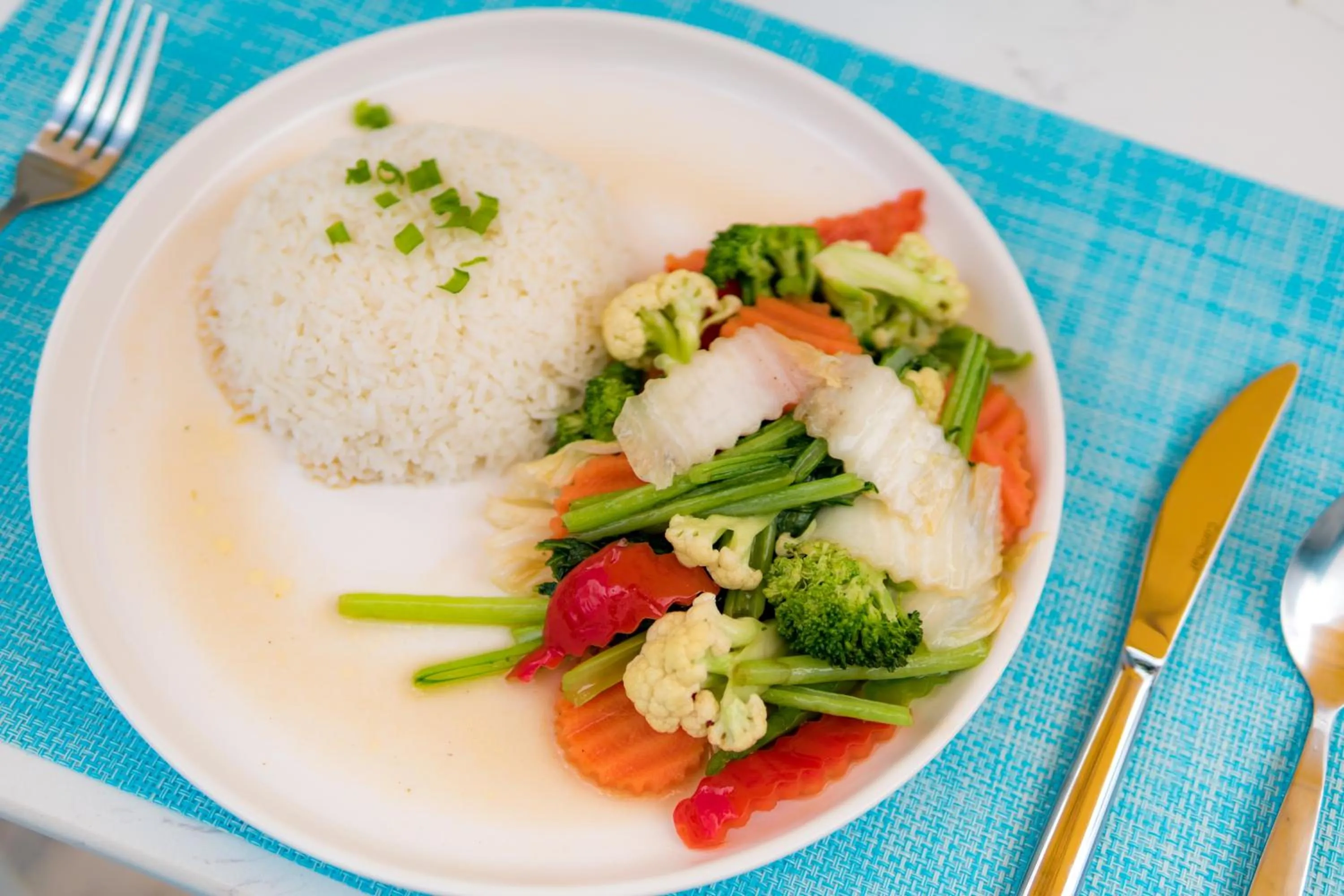 Food close-up in Glow Inn Siem Reap