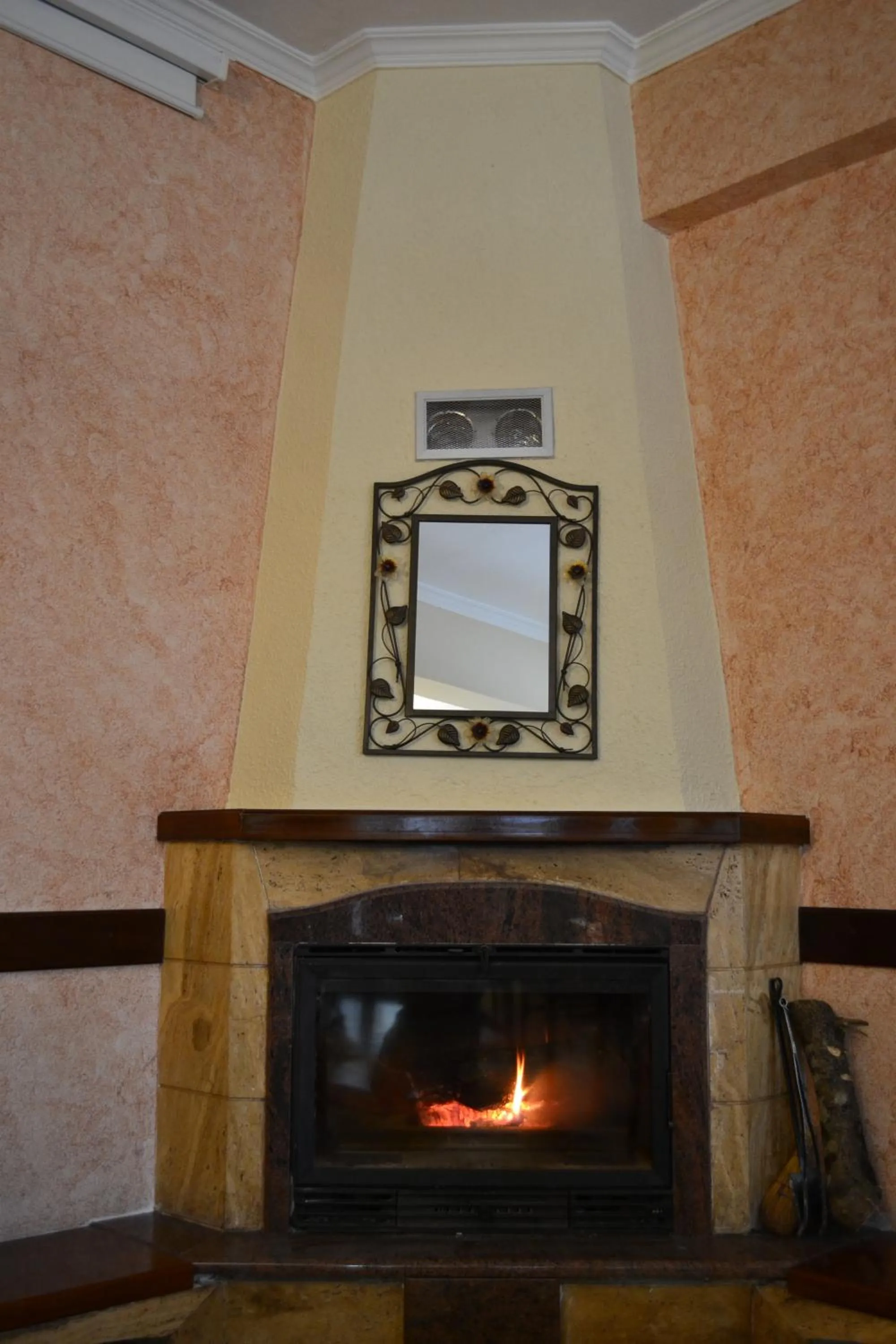 Communal lounge/ TV room in Anixis Hotel