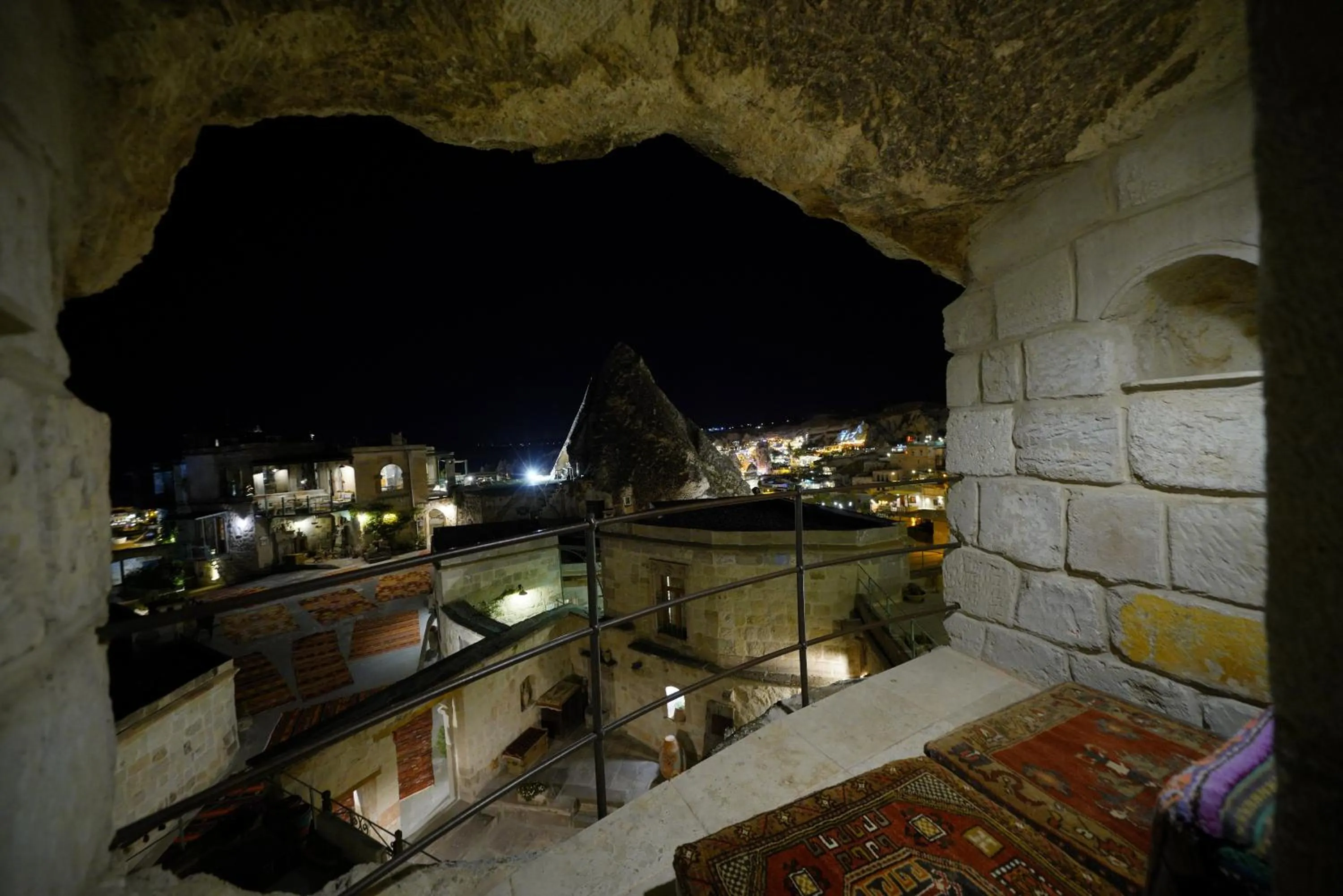 Night in Harman Cave Hotel