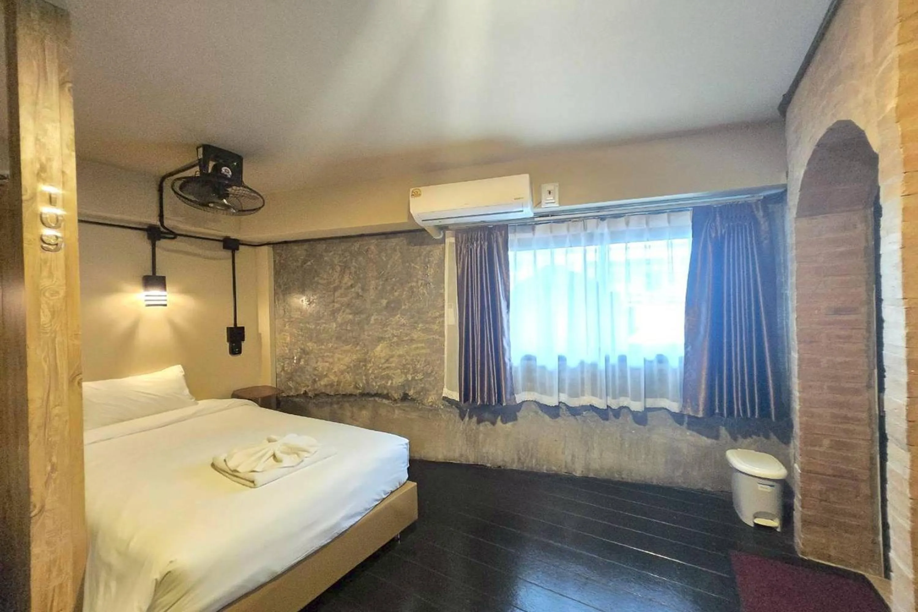 Bed in Central Guesthouse Chiang Rai