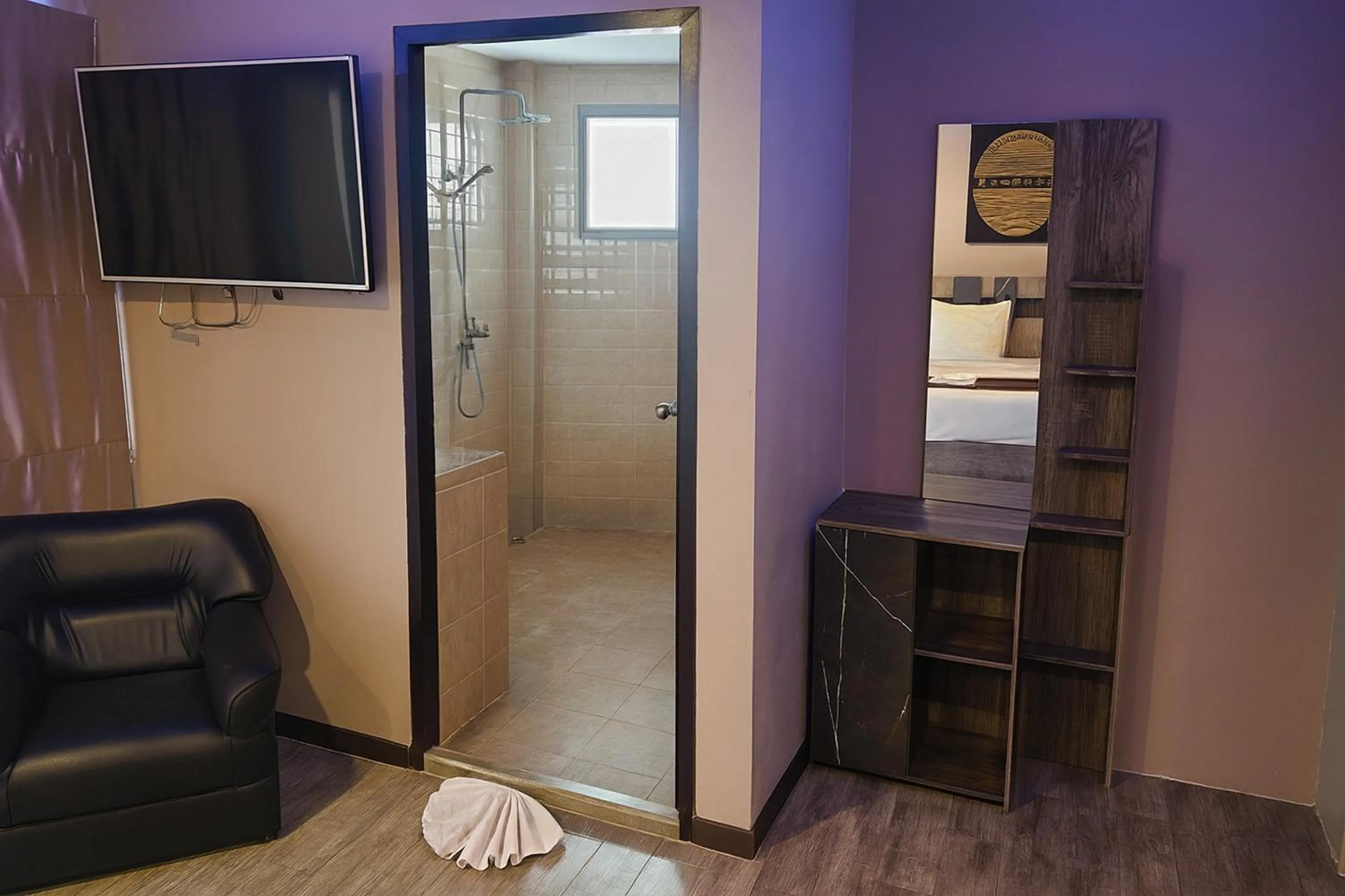 Bathroom in Central Guesthouse Chiang Rai