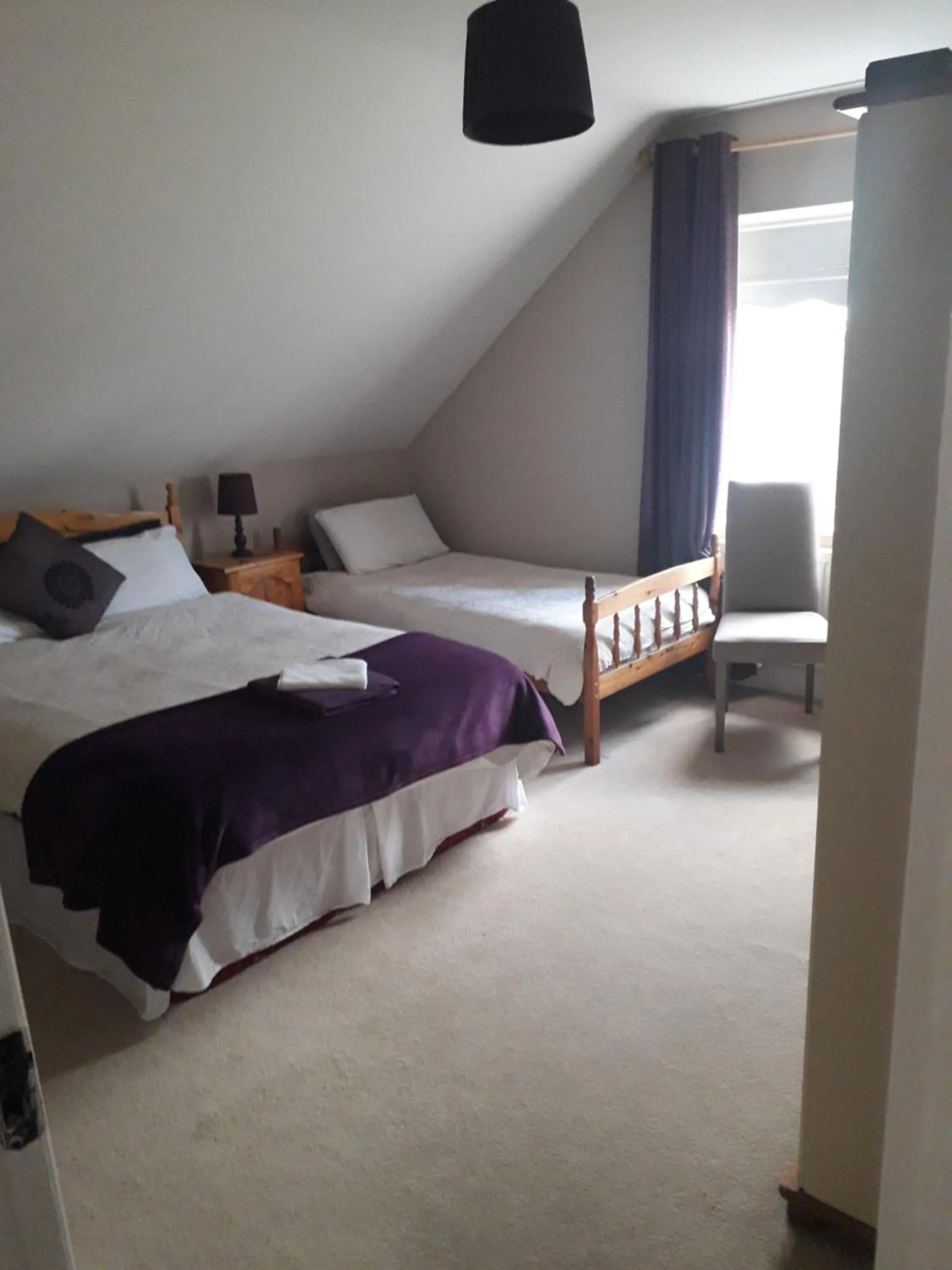Bedroom, Bed in The Curragh Country House Accommodation