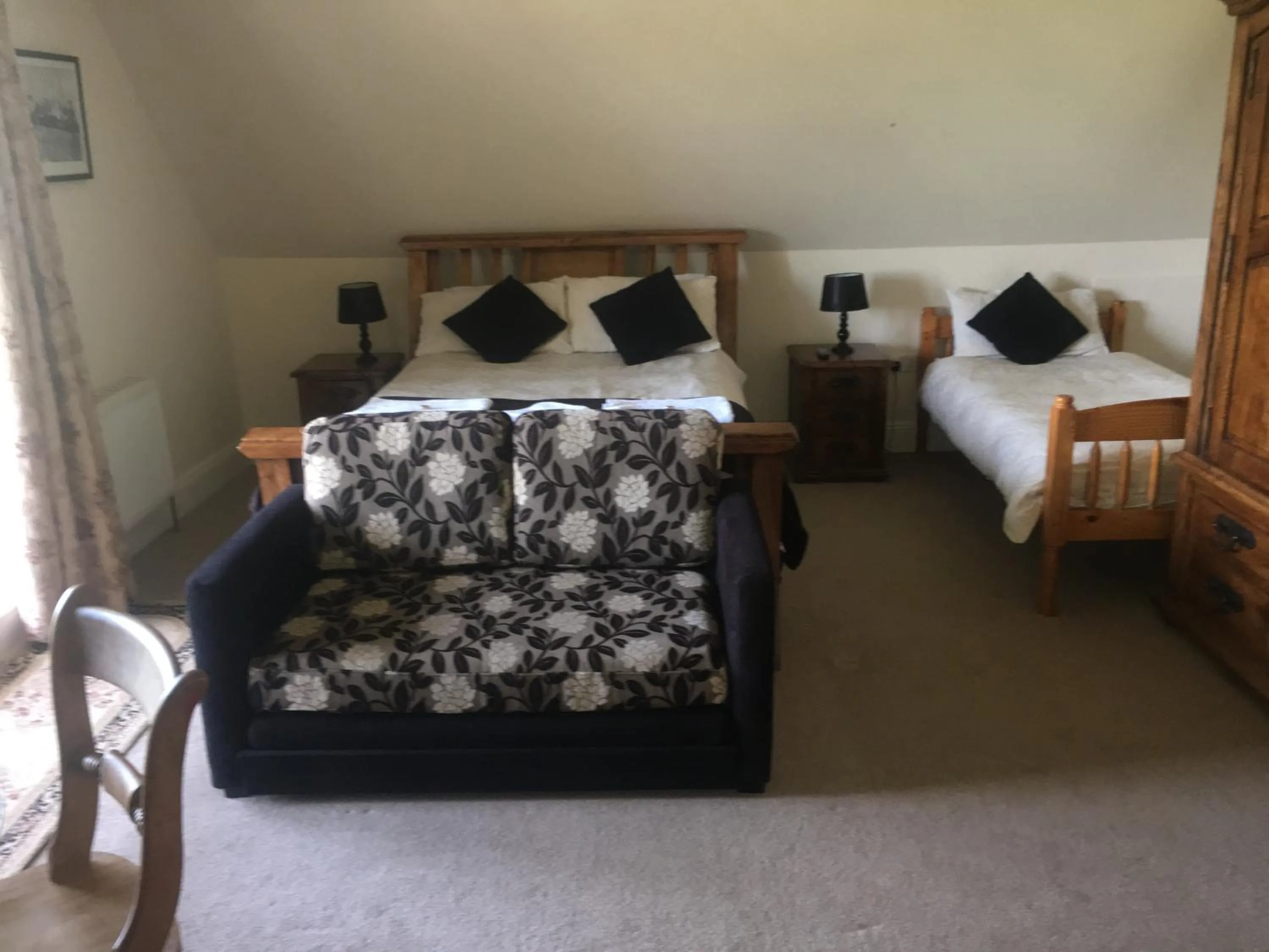 Photo of the whole room, Bed in The Curragh Country House Accommodation