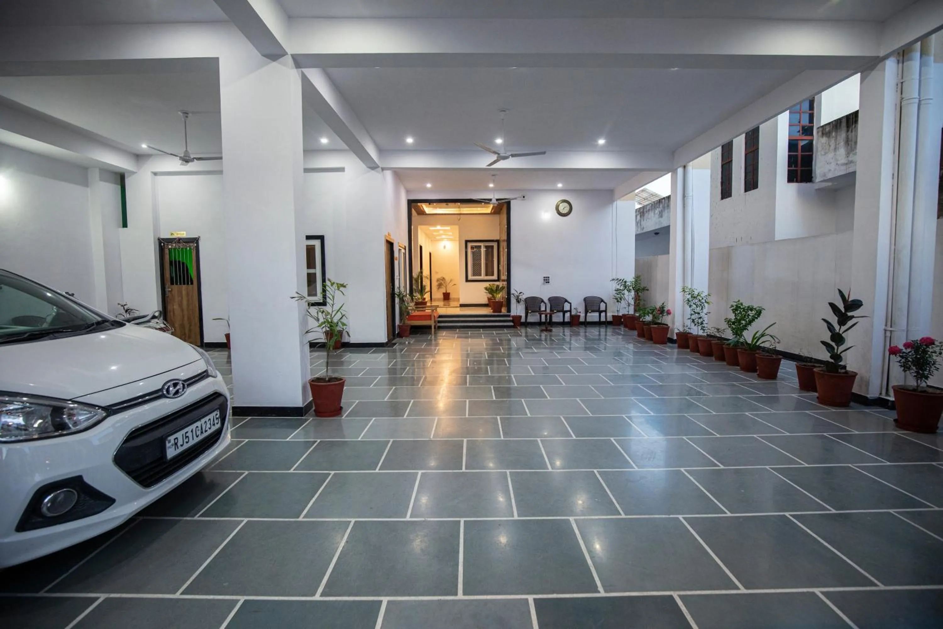 Parking in Hotel Haridas Haveli Udaipur