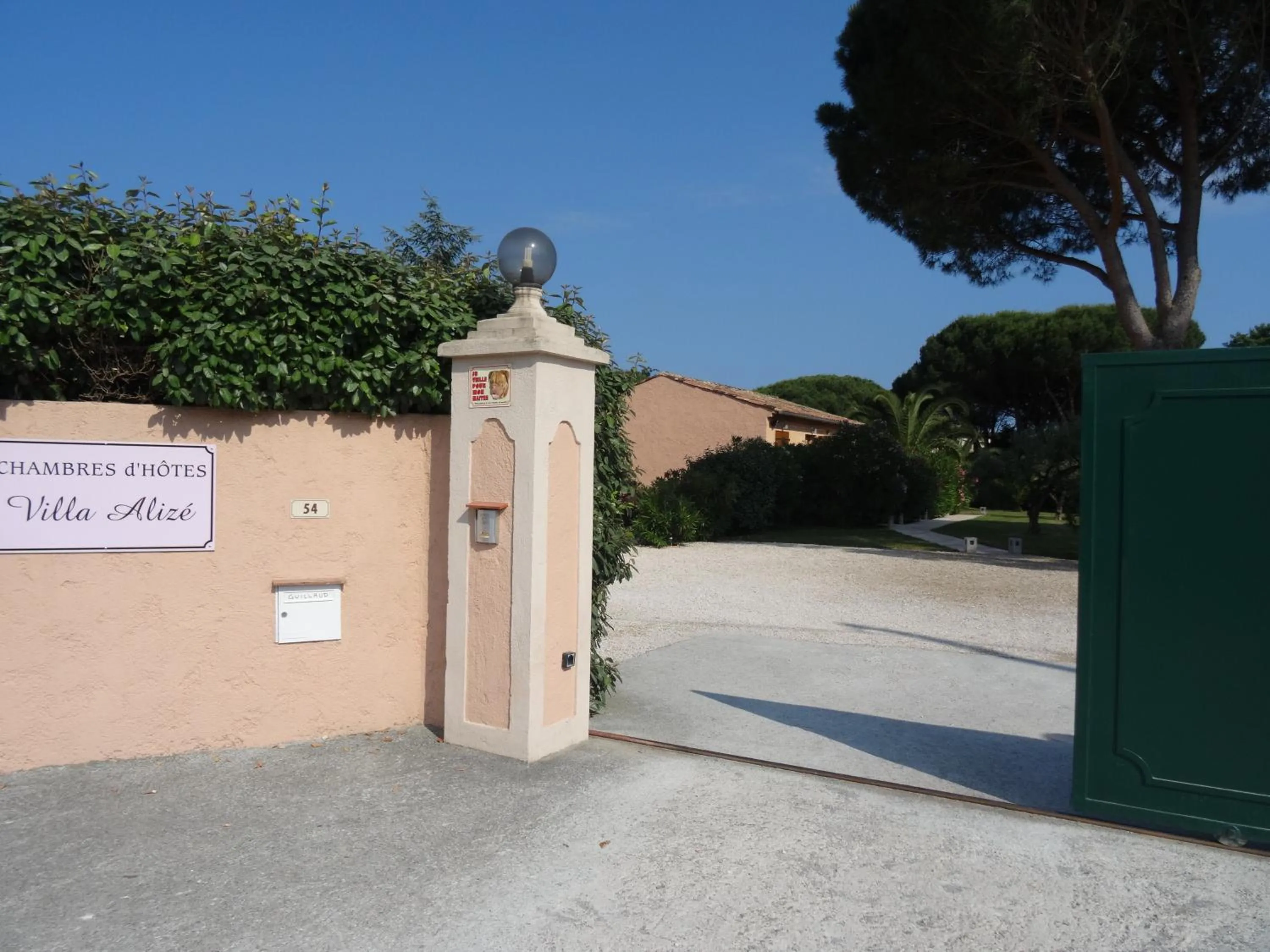 View (from property/room) in Chambres d'hôtes Villa Alizé