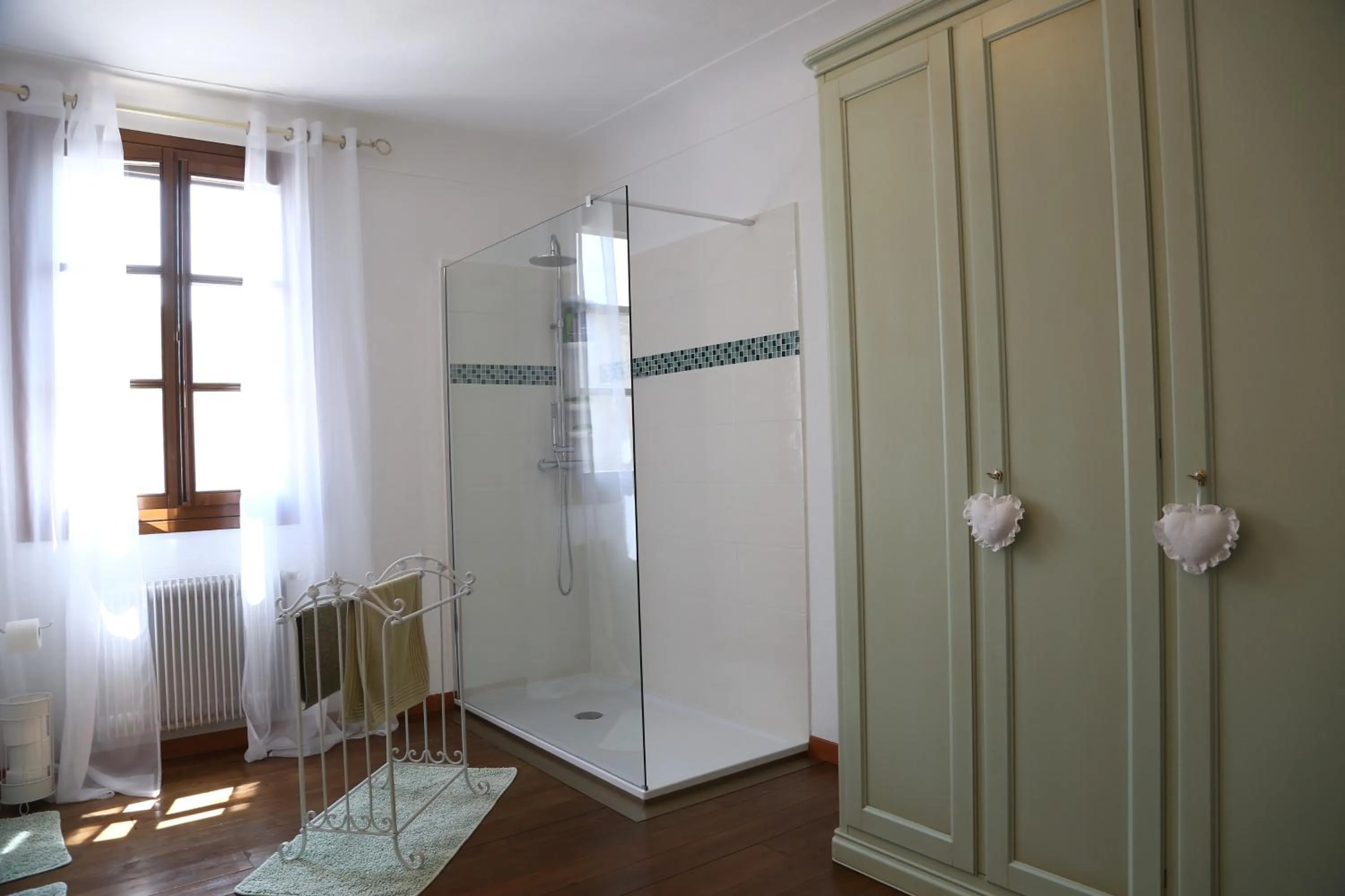 Shower in Palazzo Strassoldo bed & breakfast