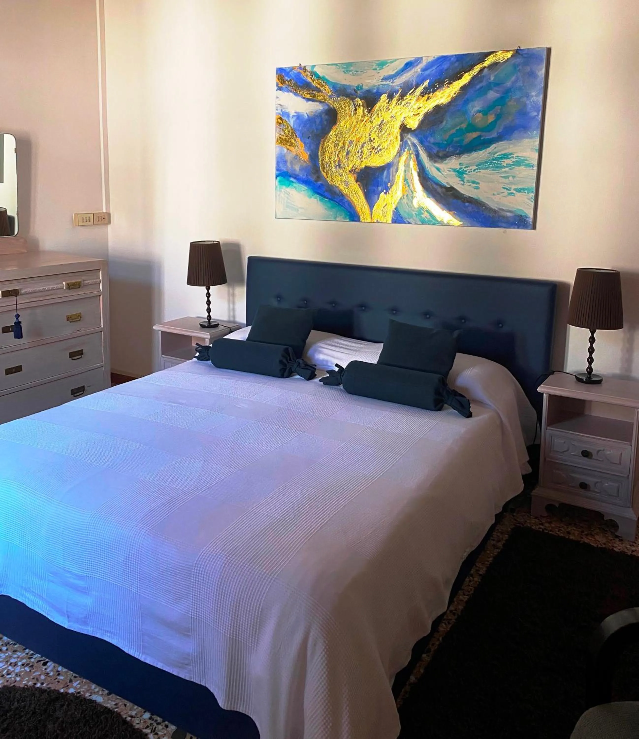 Photo of the whole room, Bed in Palazzo Strassoldo bed & breakfast