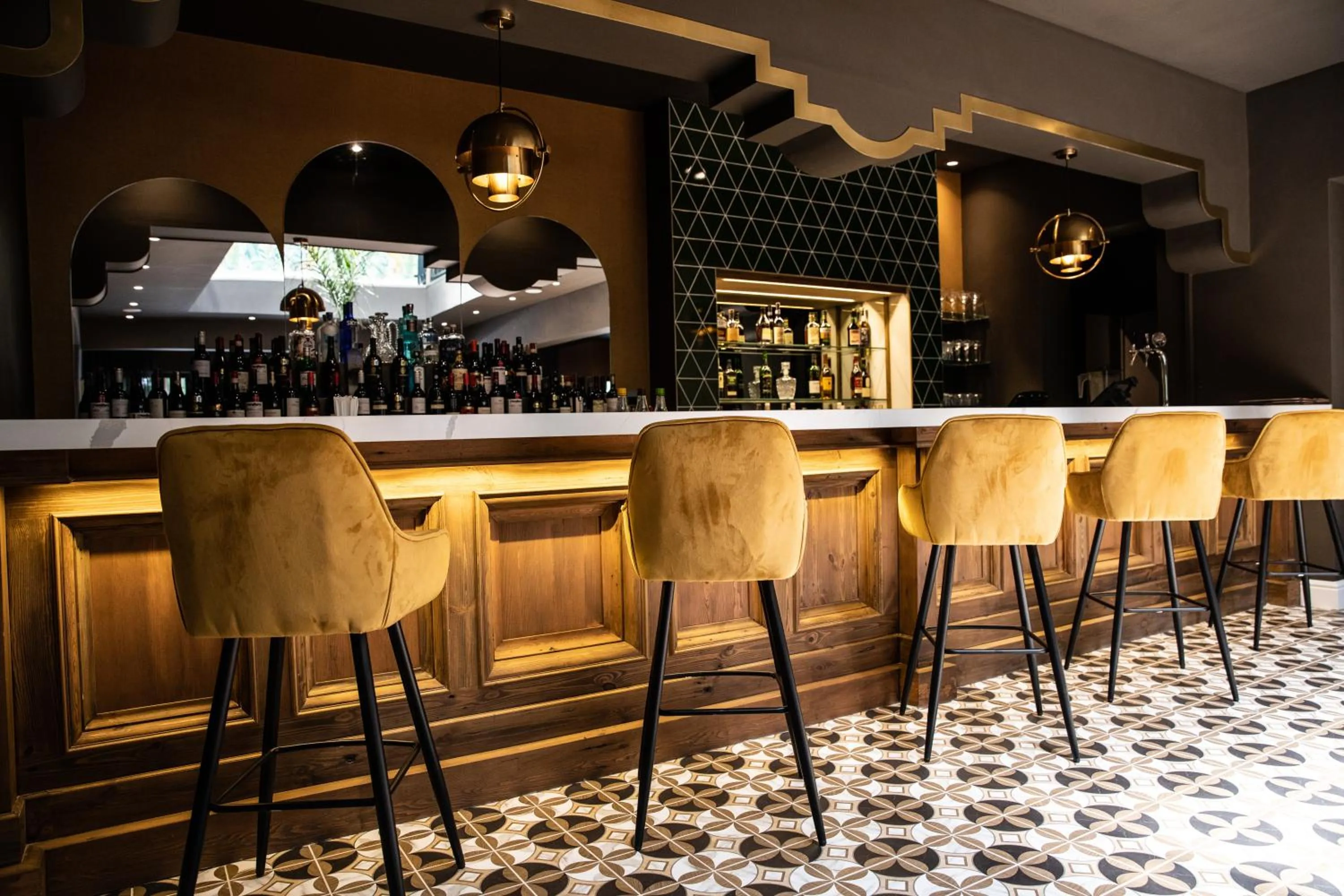 Lounge or bar in The Hawthorn Boutique Hotel