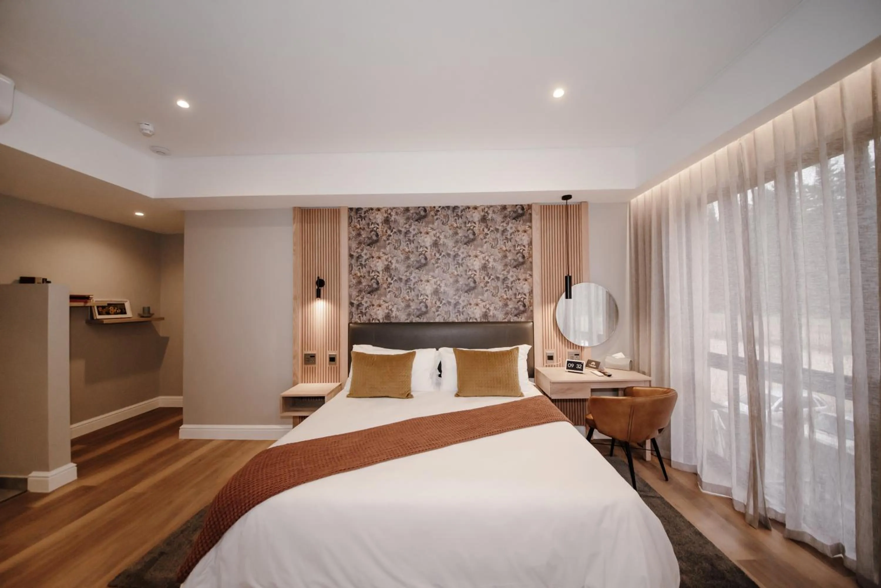 Bed in The Hawthorn Boutique Hotel