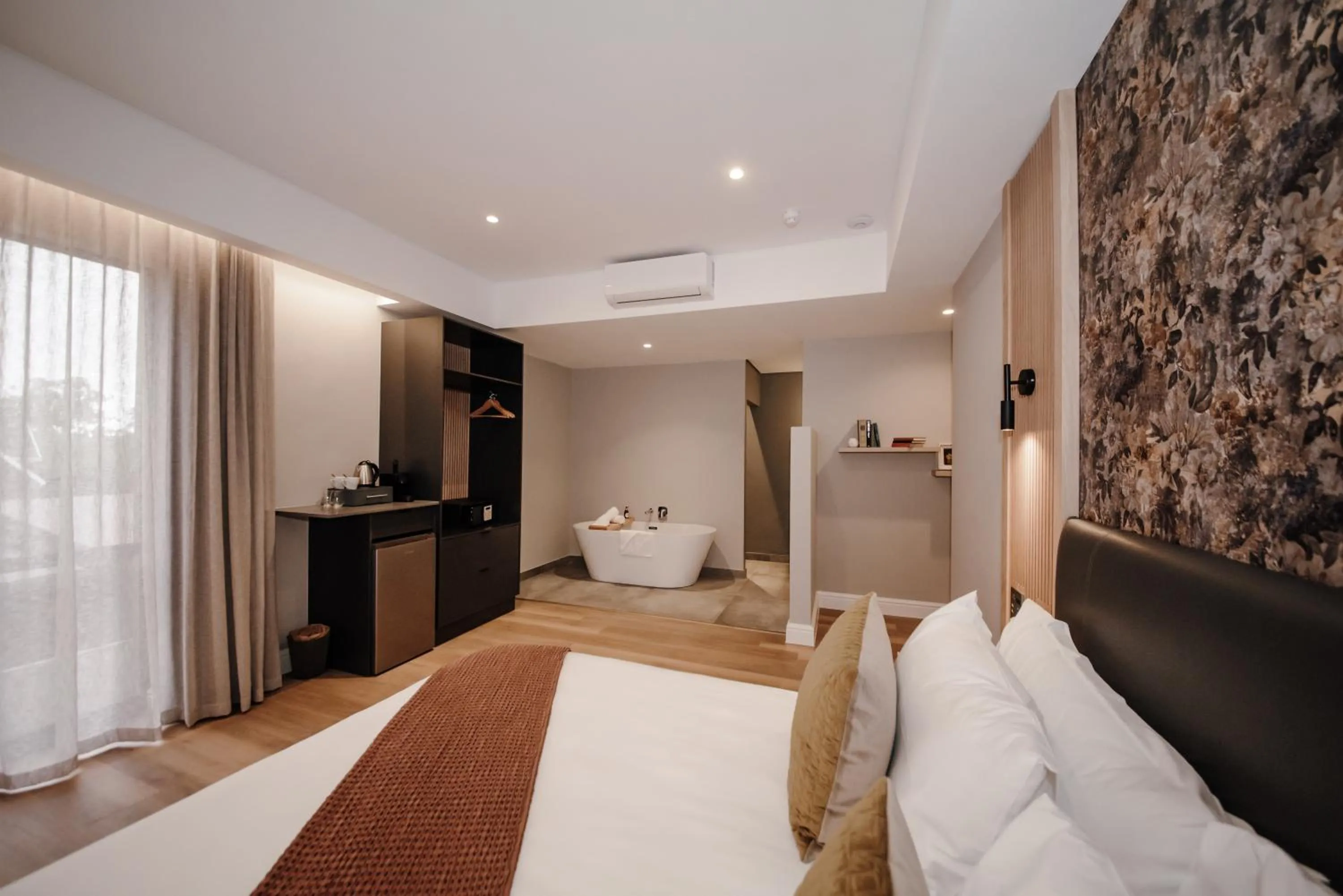 Bed in The Hawthorn Boutique Hotel