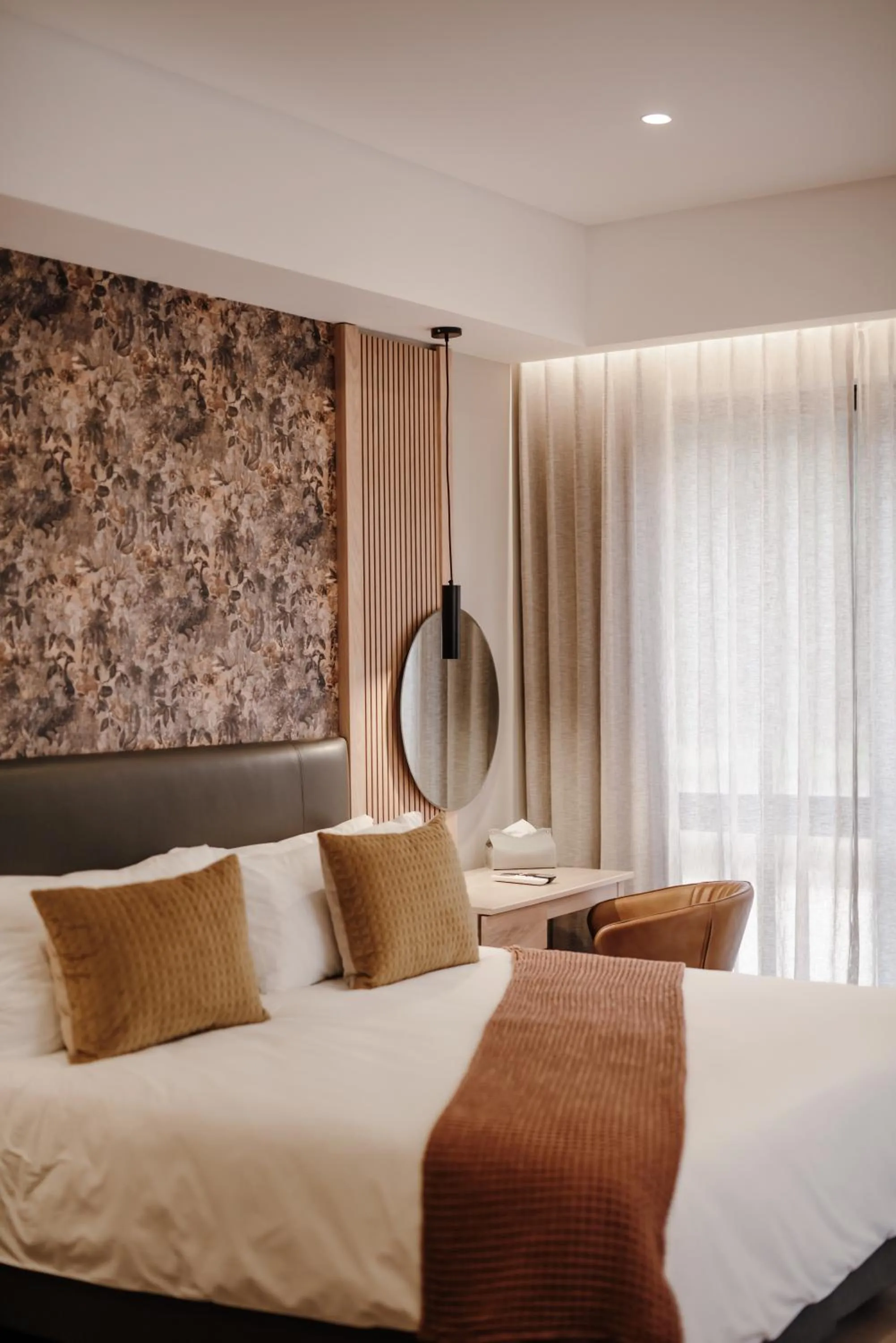 Bed in The Hawthorn Boutique Hotel