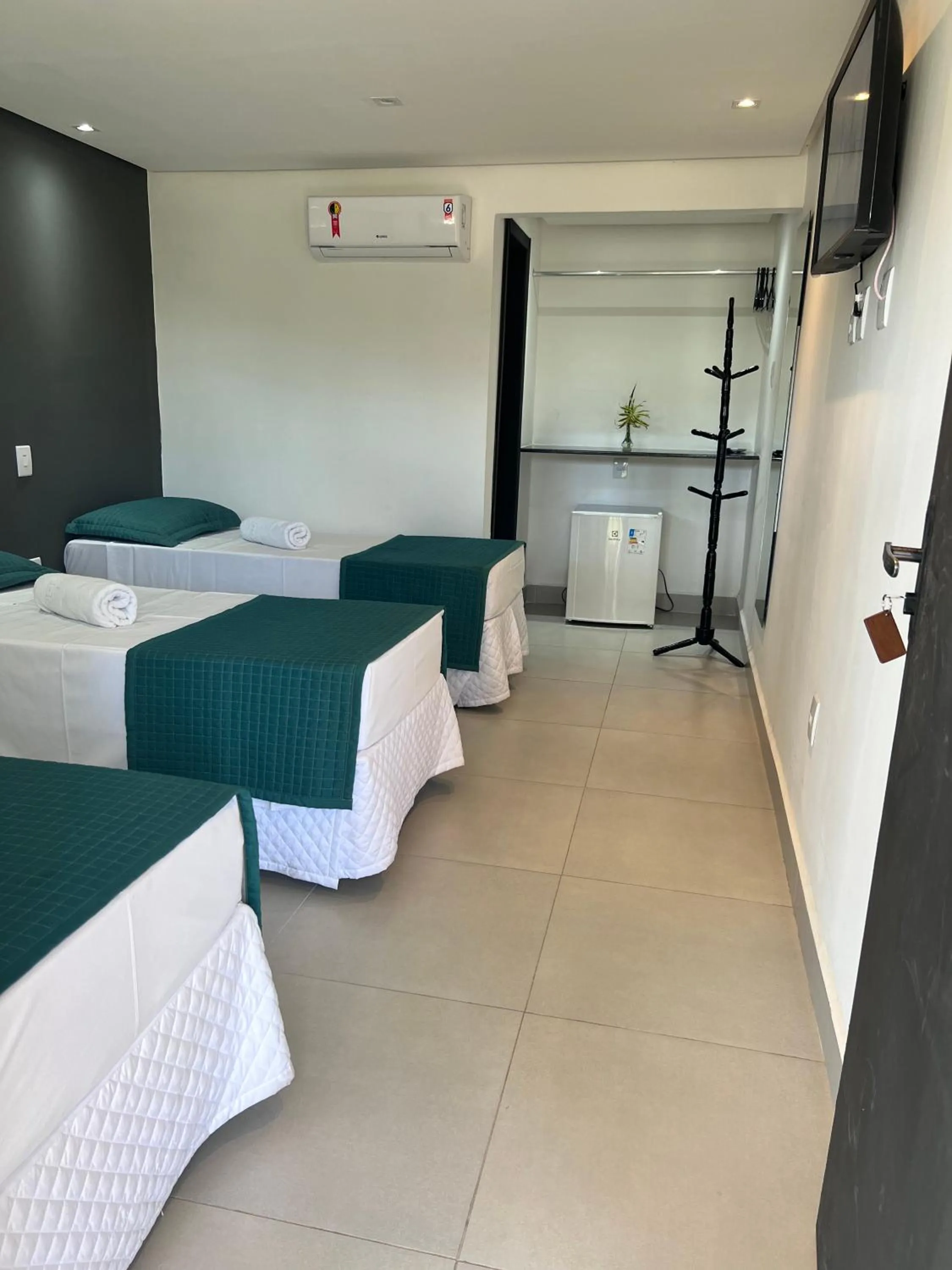 Photo of the whole room, Bed in BEIRA MAR PRAIA HOTEL - ORLA - Praia de Taperapuan