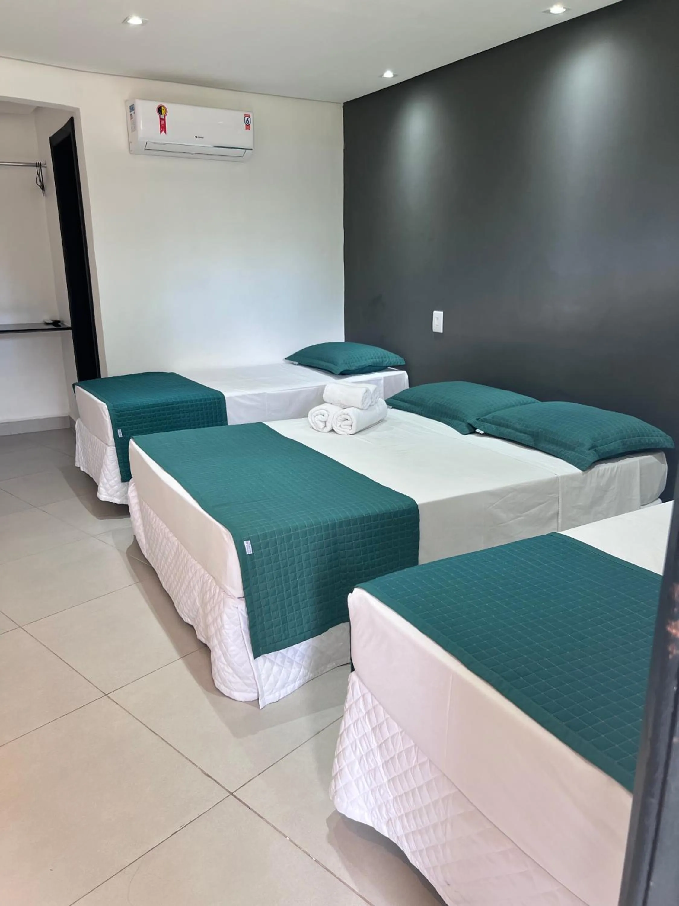 Photo of the whole room, Bed in BEIRA MAR PRAIA HOTEL - ORLA - Praia de Taperapuan