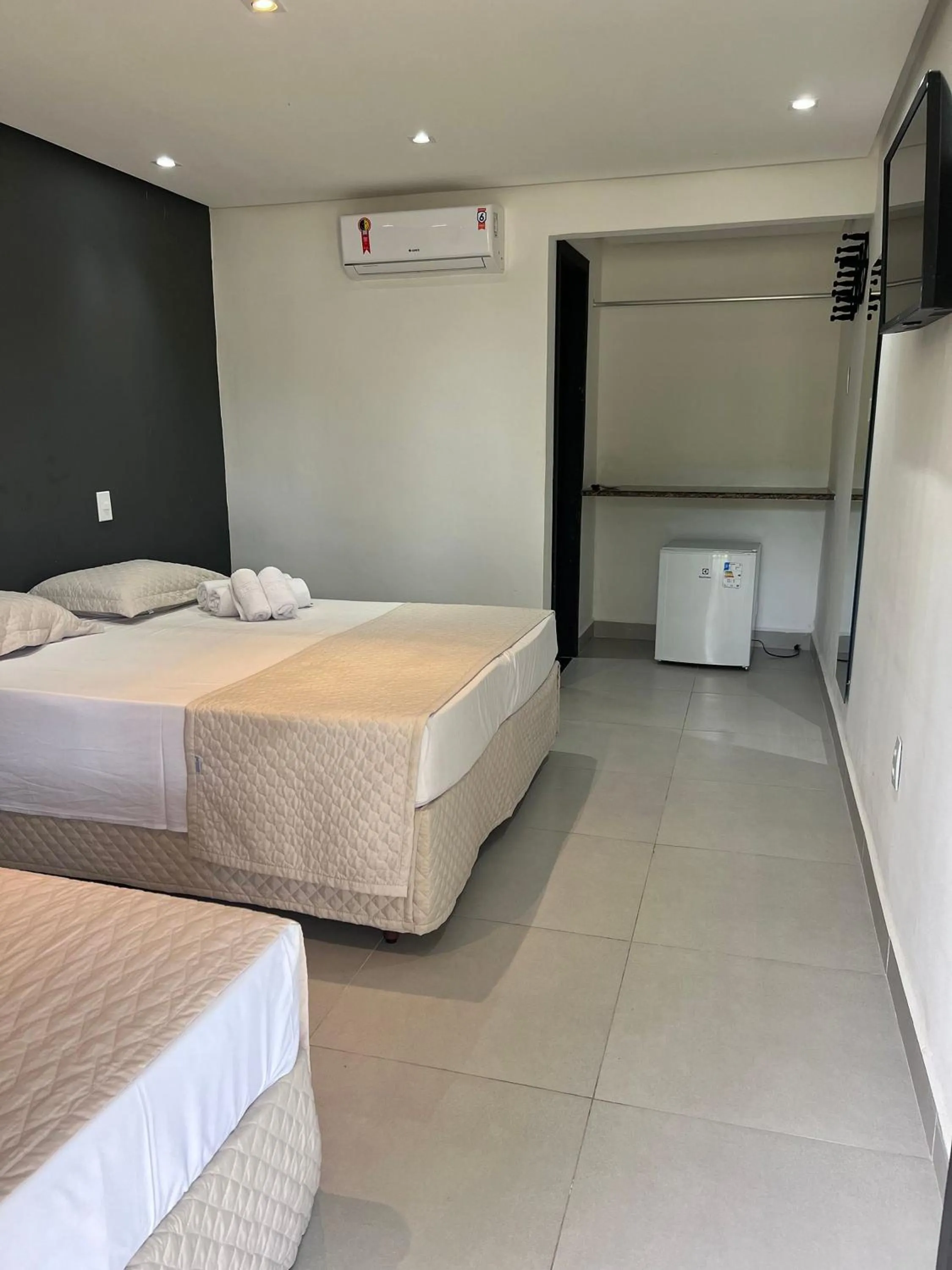 Bedroom, Bed in BEIRA MAR PRAIA HOTEL - ORLA - Praia de Taperapuan