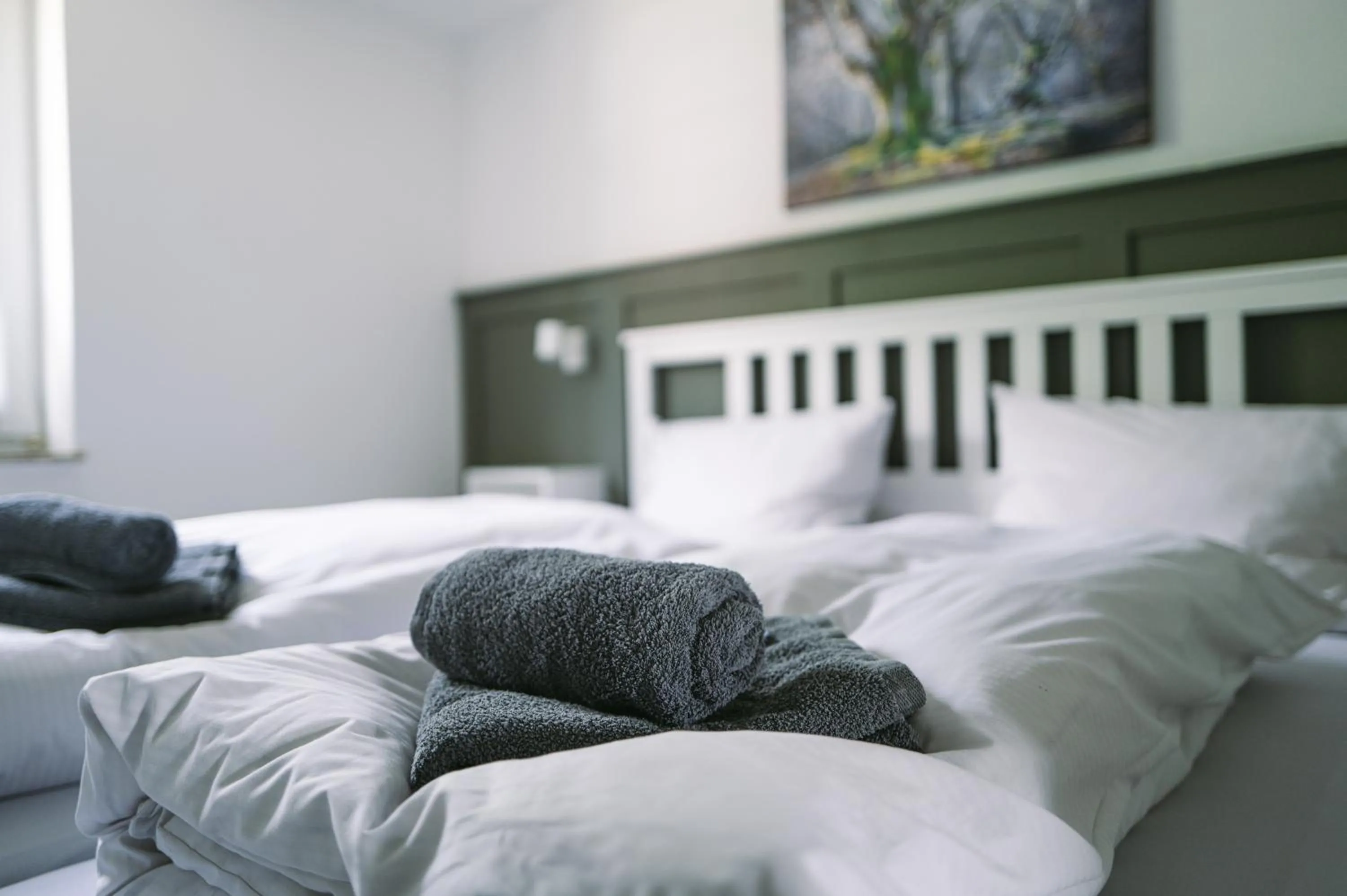 Bed in Bergschlösschen Edersee
