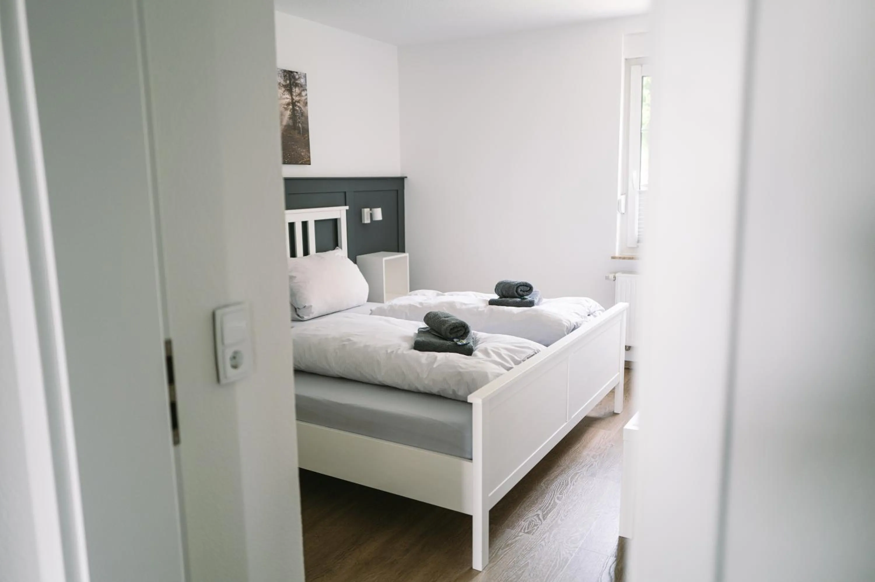 Bed in Bergschlösschen Edersee