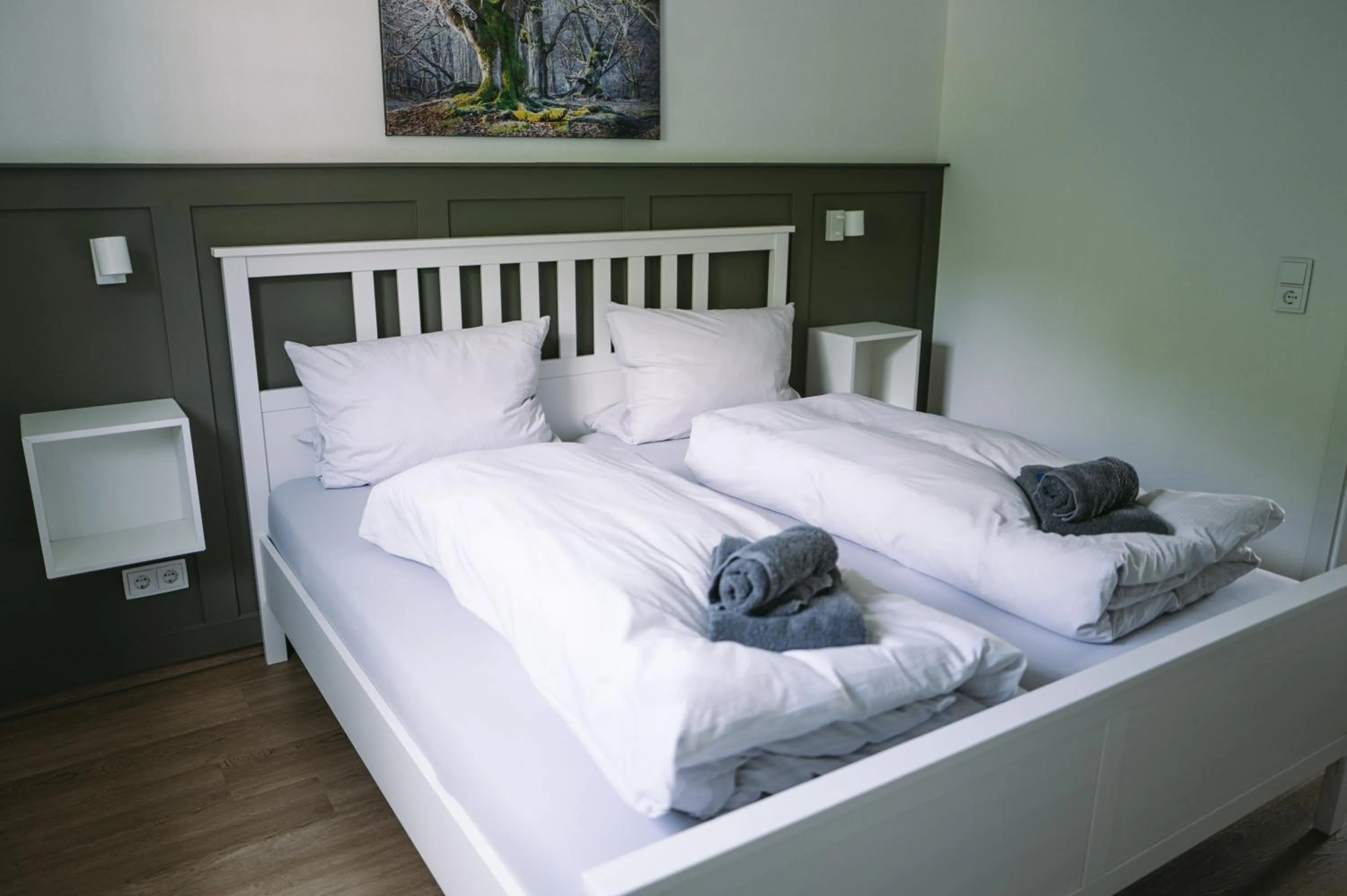 Bed in Bergschlösschen Edersee