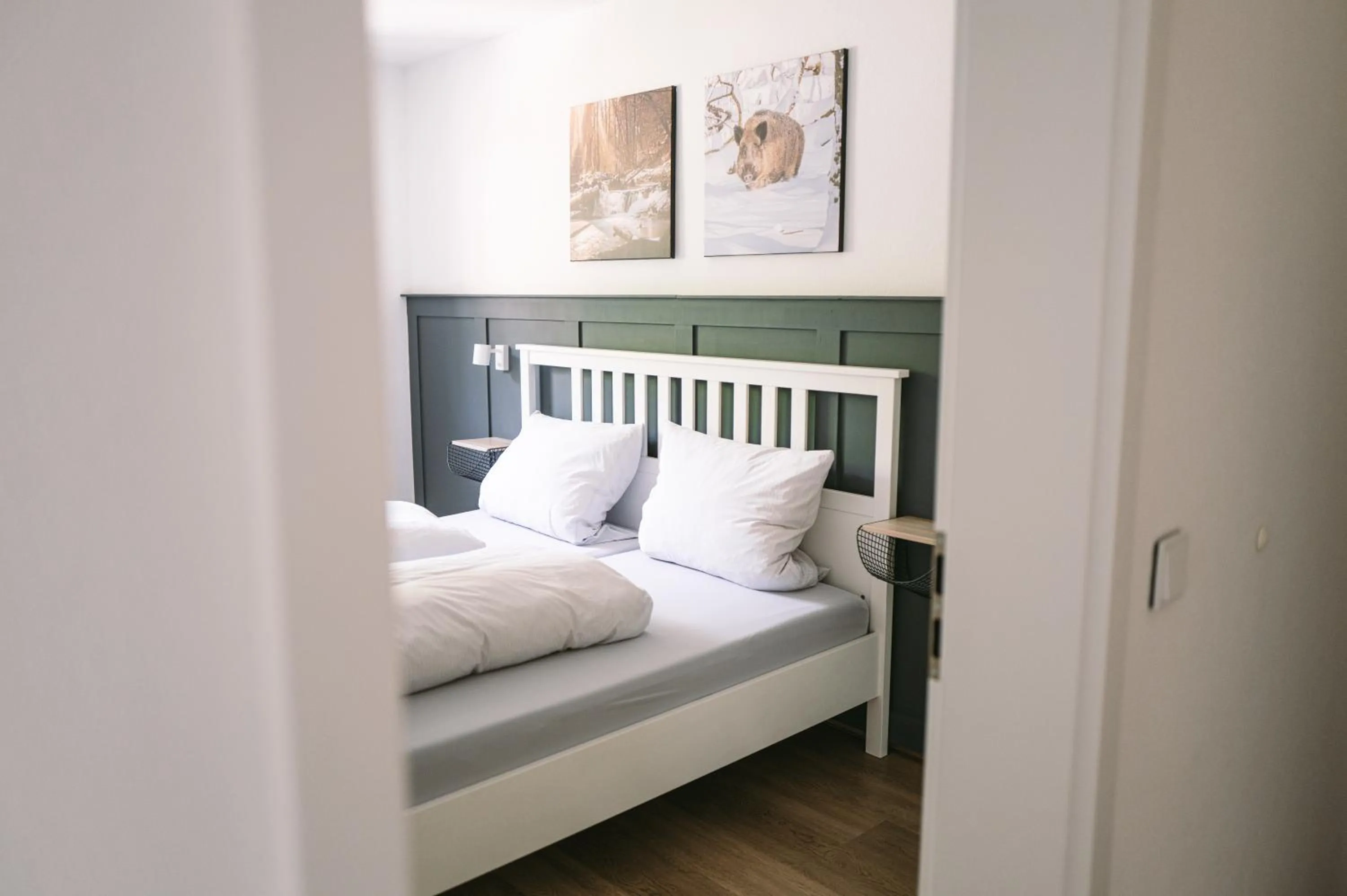 Bed in Bergschlösschen Edersee
