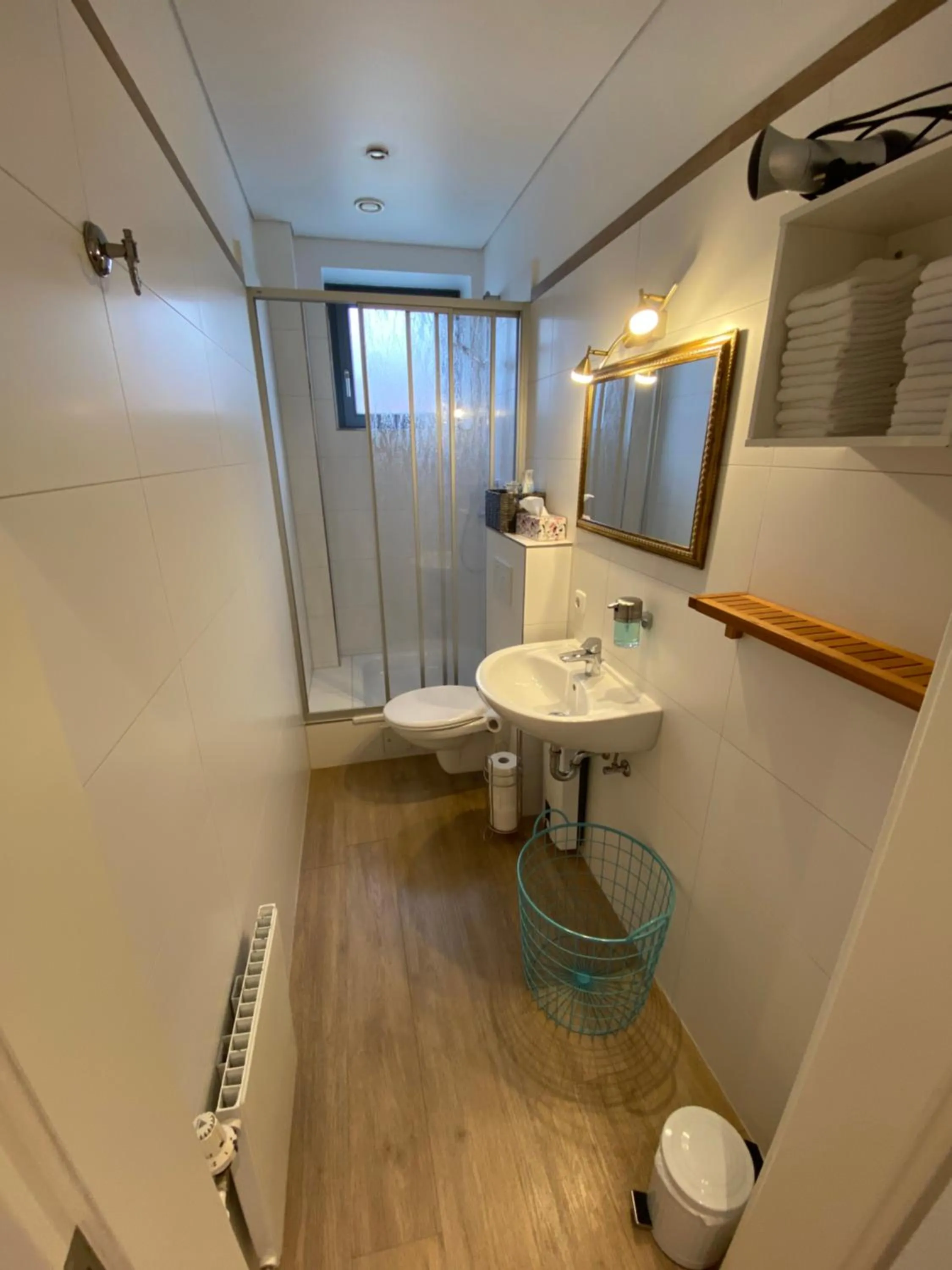 Toilet in Gästehaus Lavendel