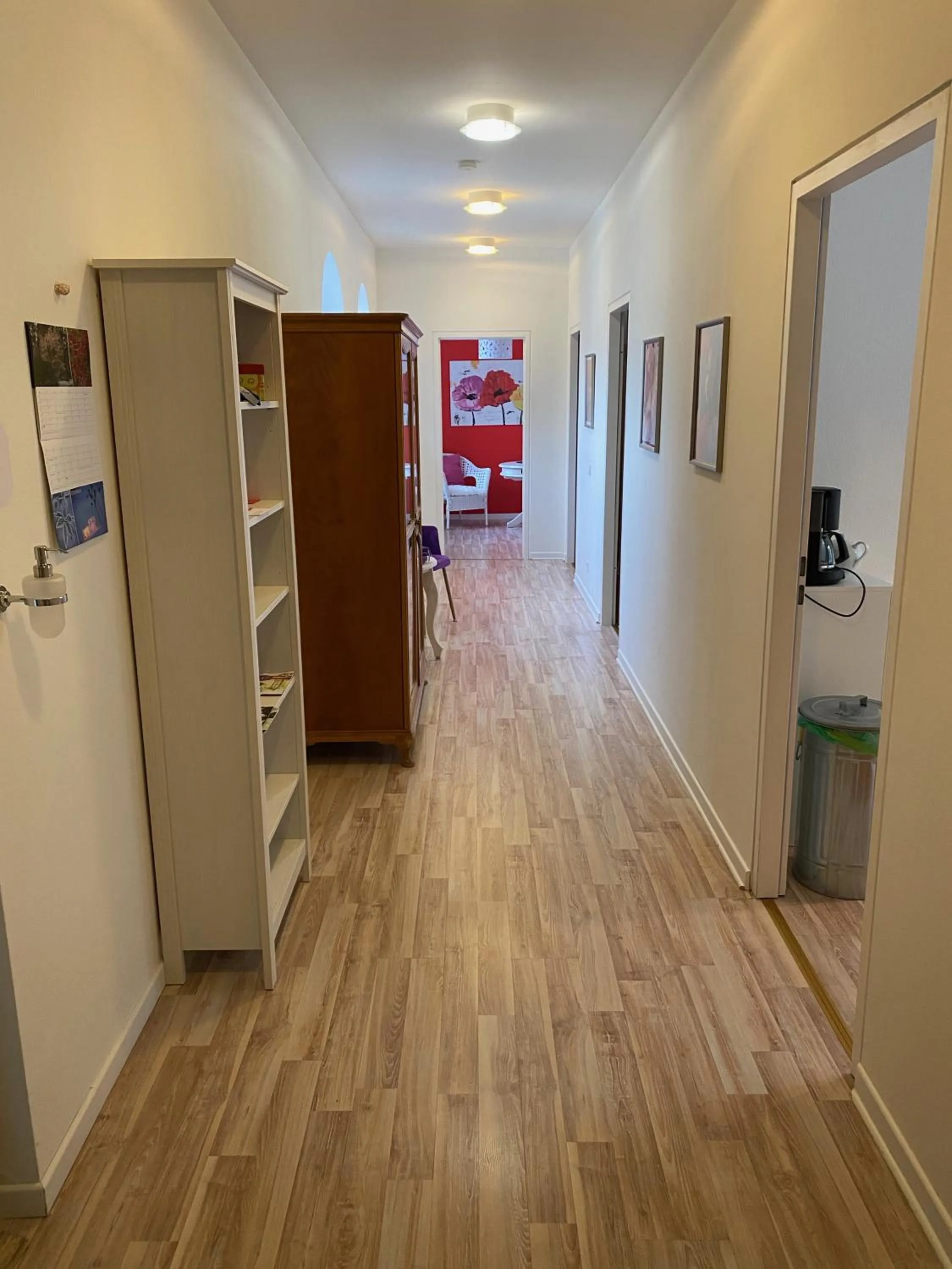 Lobby or reception in Gästehaus Lavendel