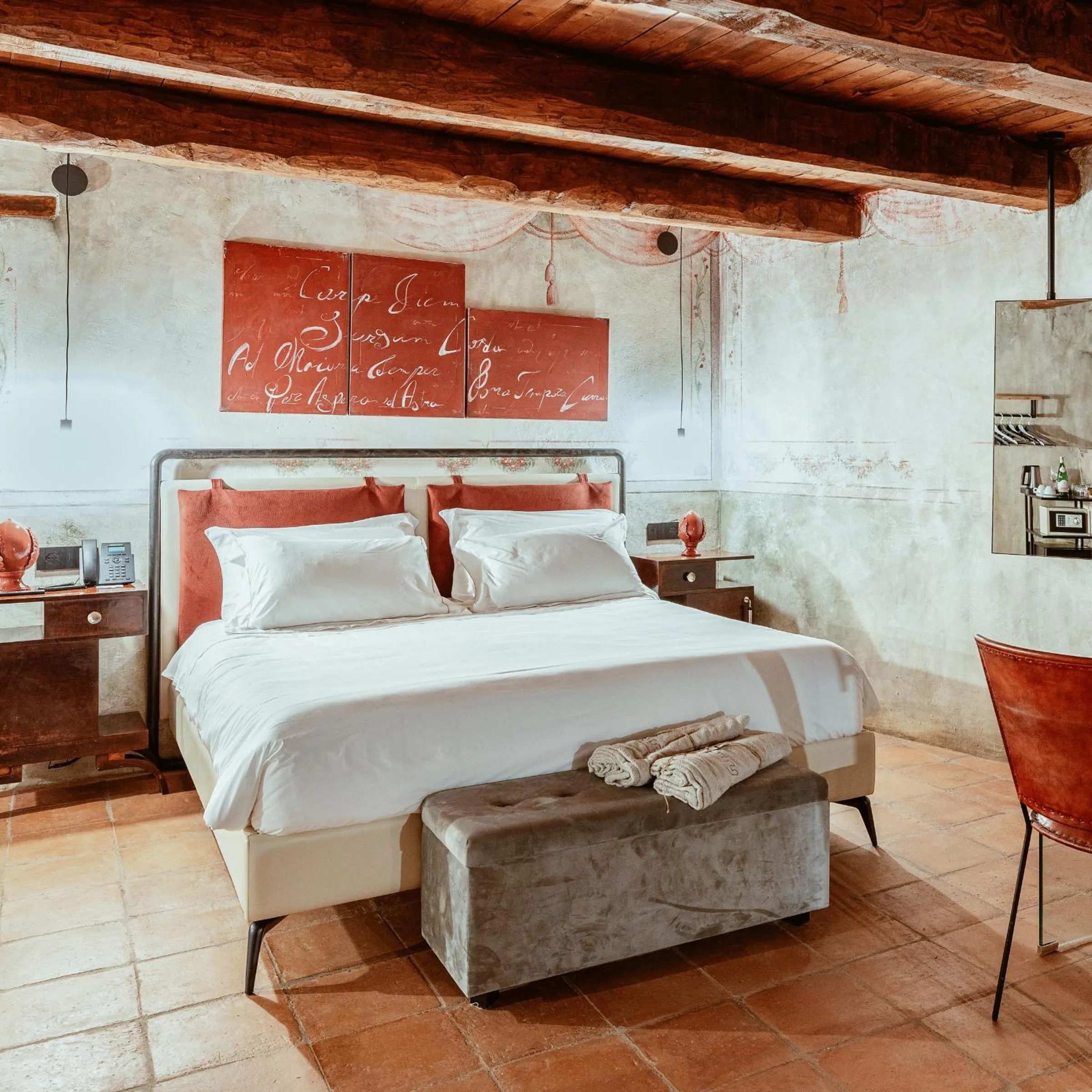 Bedroom, Bed in Castello di Rocca Cilento