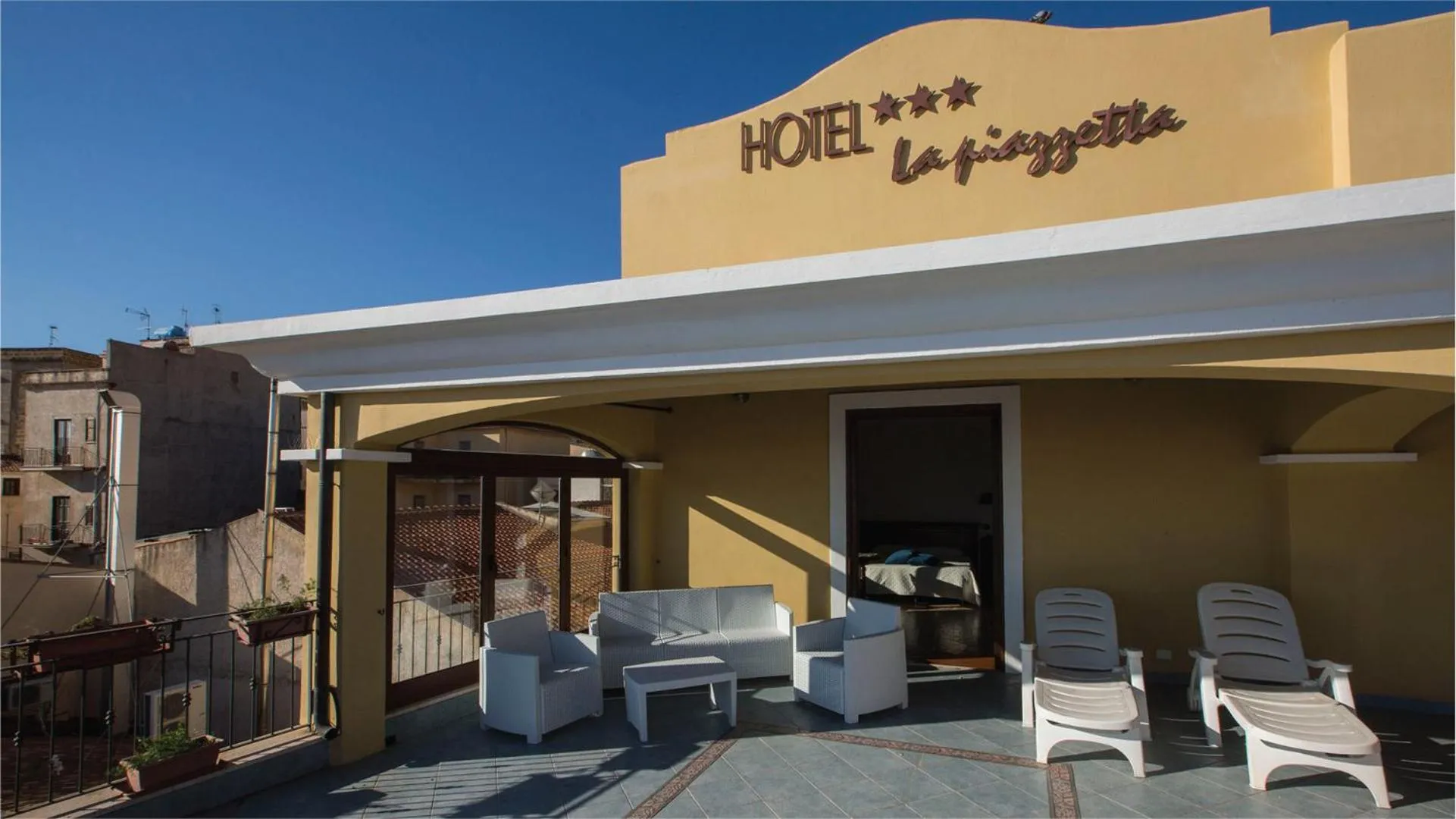 Property building in Hotel La Piazzetta