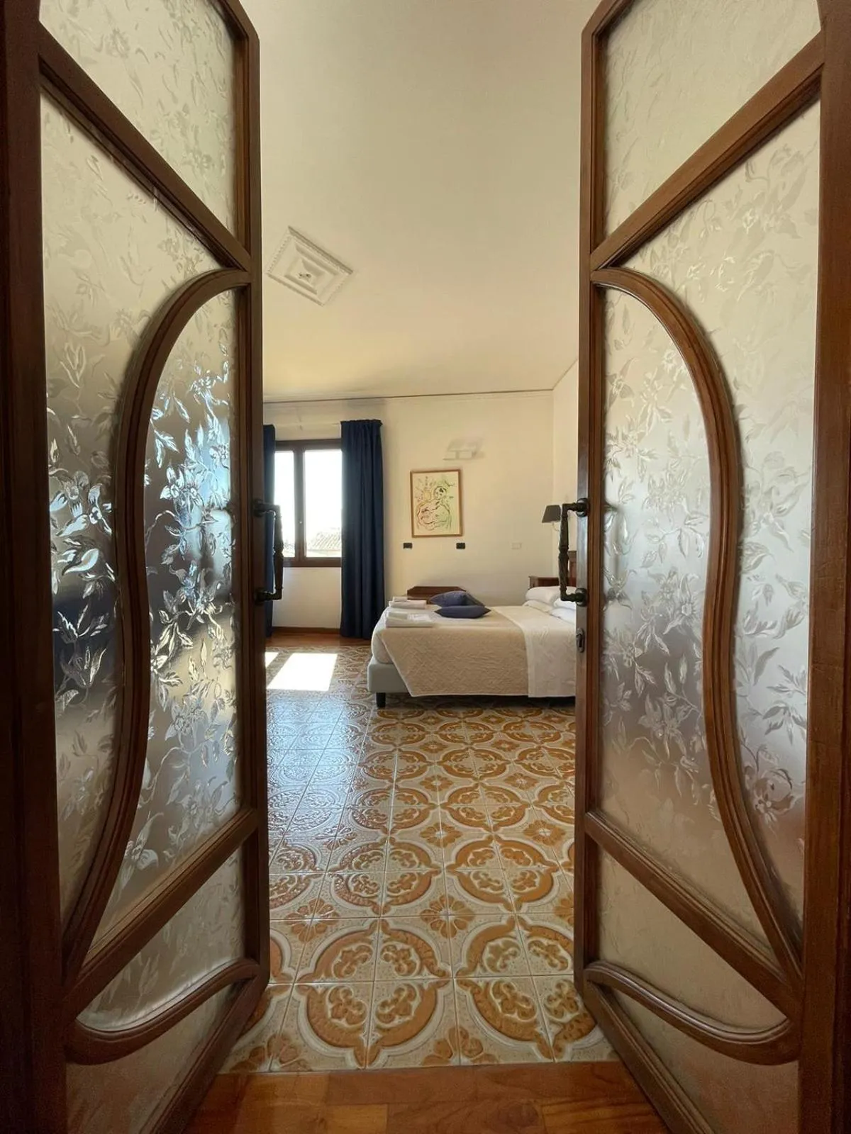 Bedroom, Bed in Hotel La Piazzetta