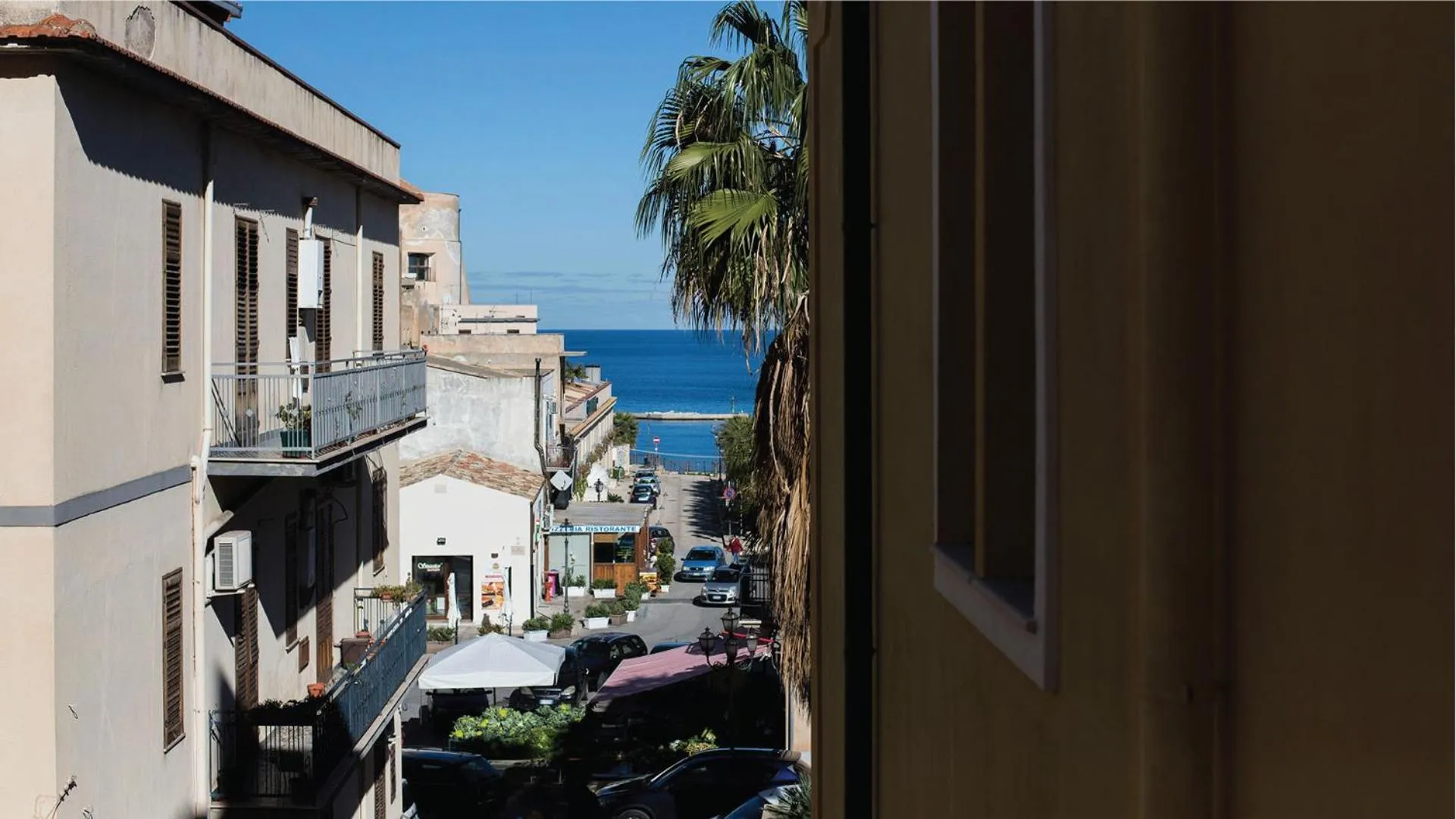 Sea view in Hotel La Piazzetta