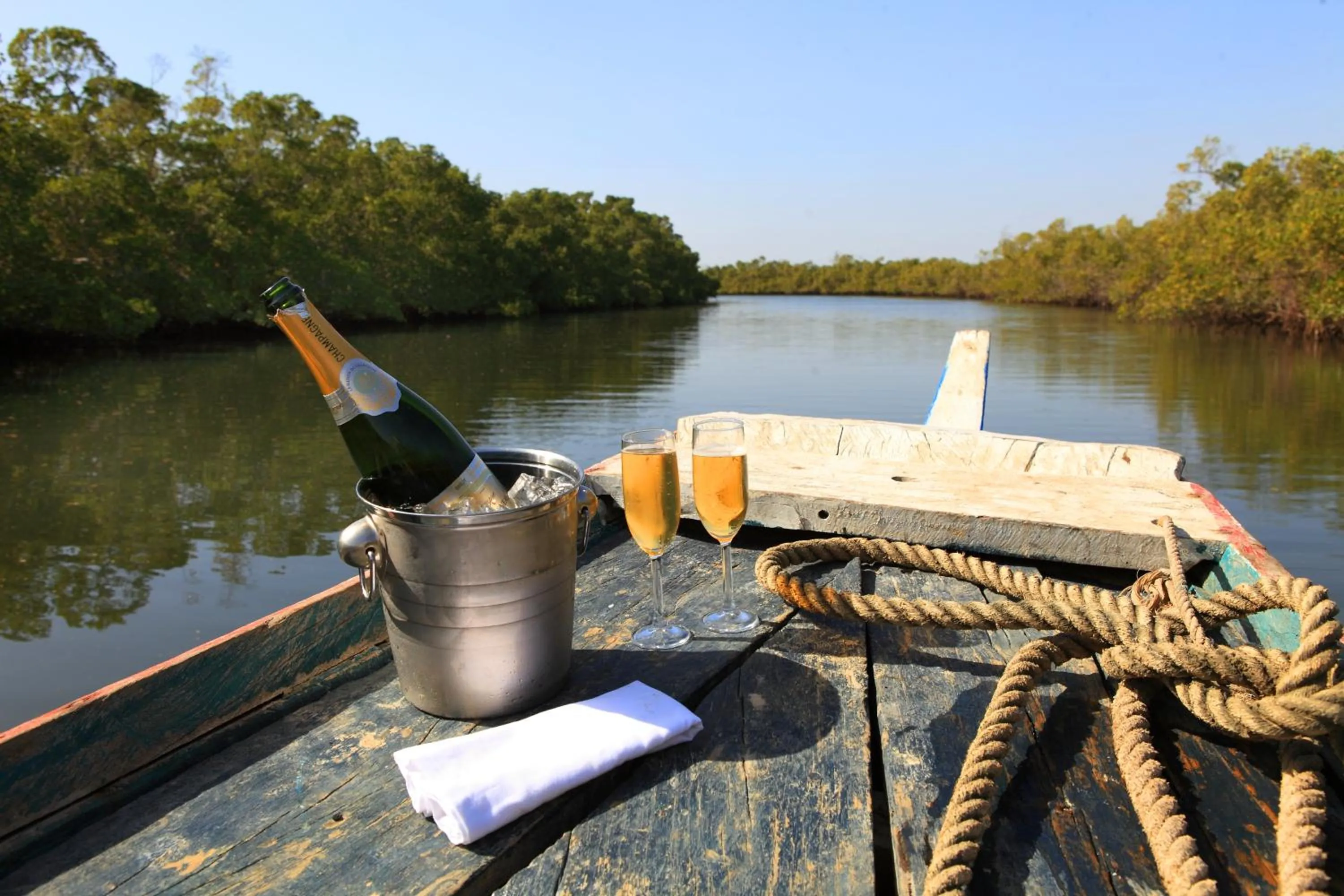 Area and facilities in Fathala Wildlife Reserve