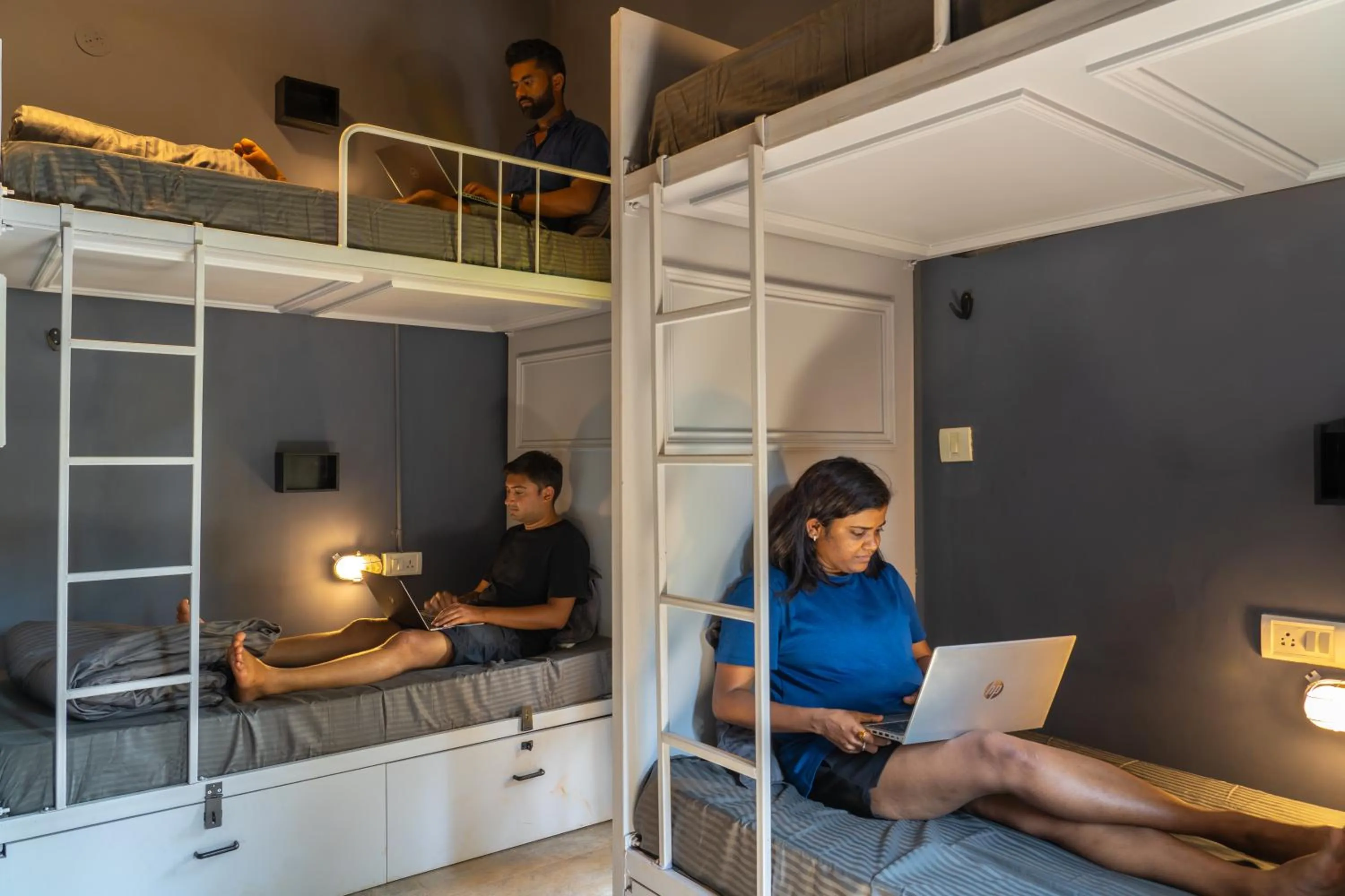 bunk bed, Bed in Whoopers Boutique Hotel, Anjuna