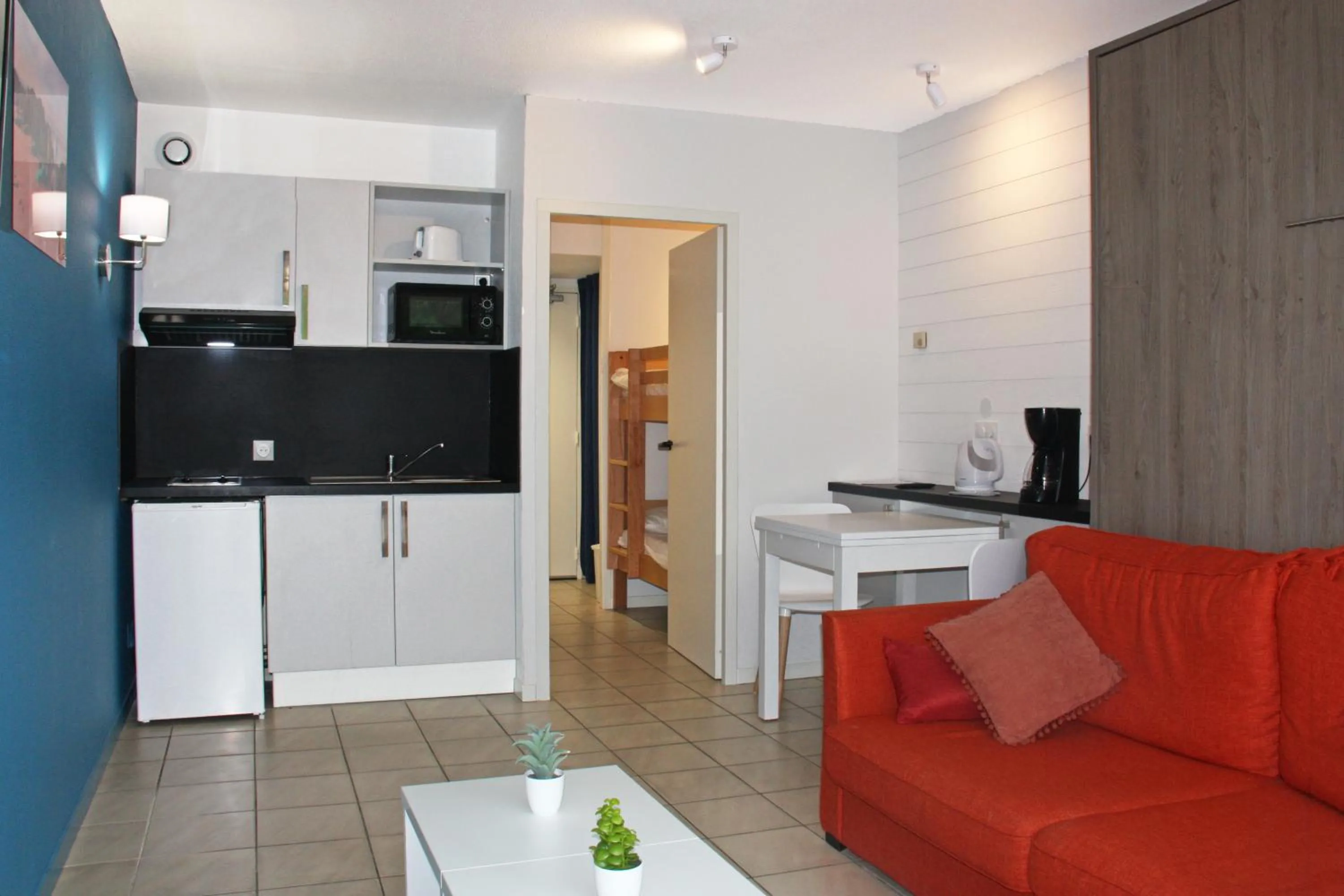 Kitchen or kitchenette in Résidence du Parc Hossegor