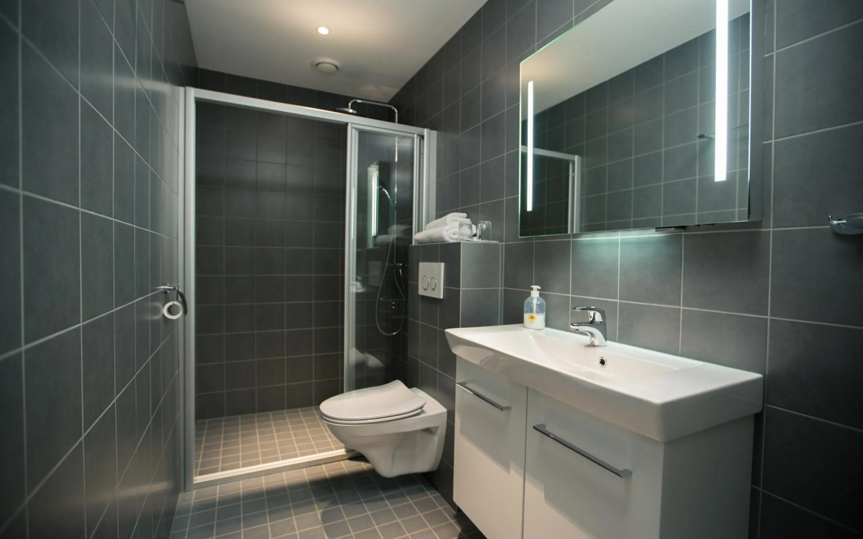 Bathroom in Arctic Panorama Lodge
