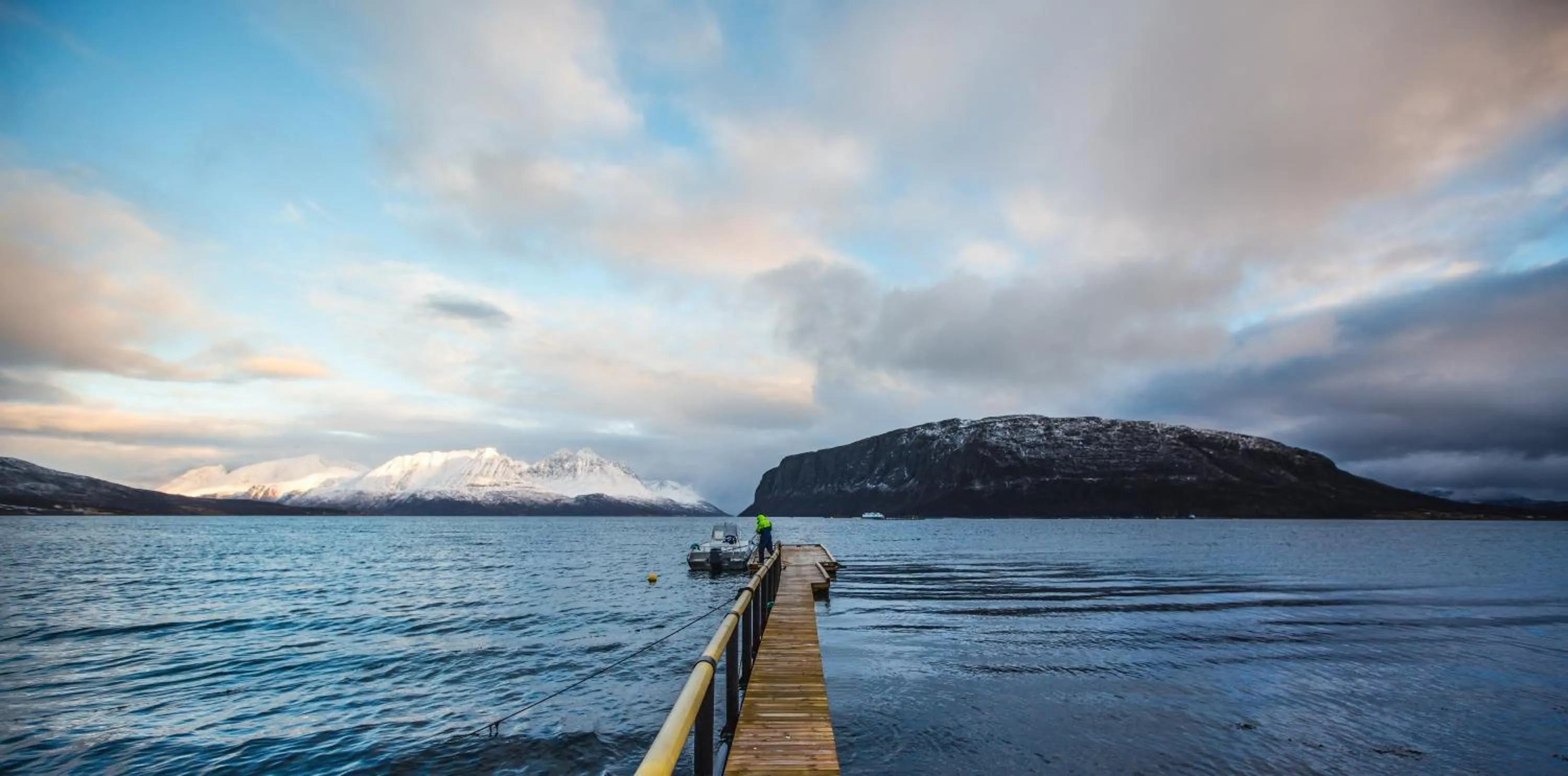 Sea view in Arctic Panorama Lodge