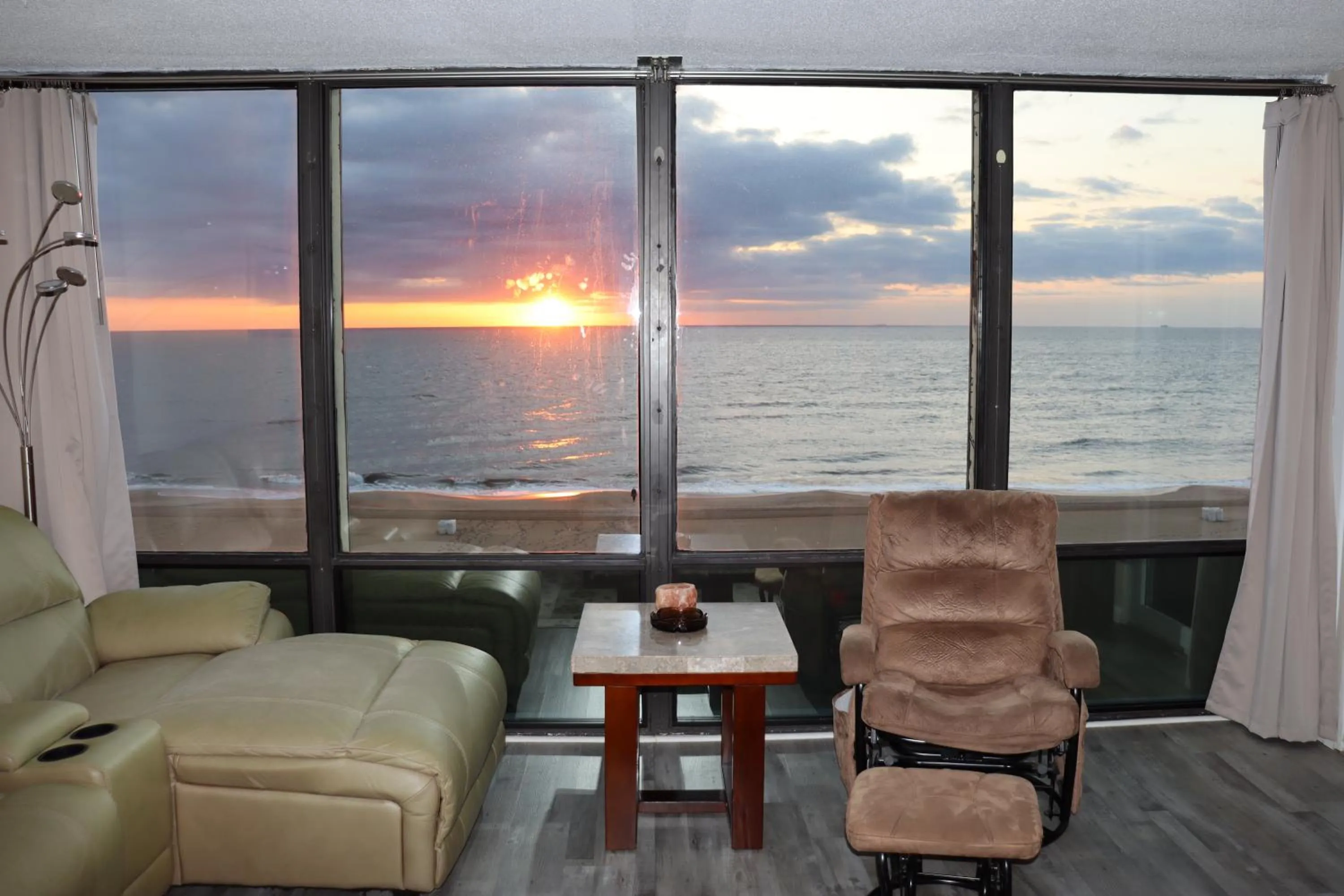 Living room in Beach Luxury Oceanfront
