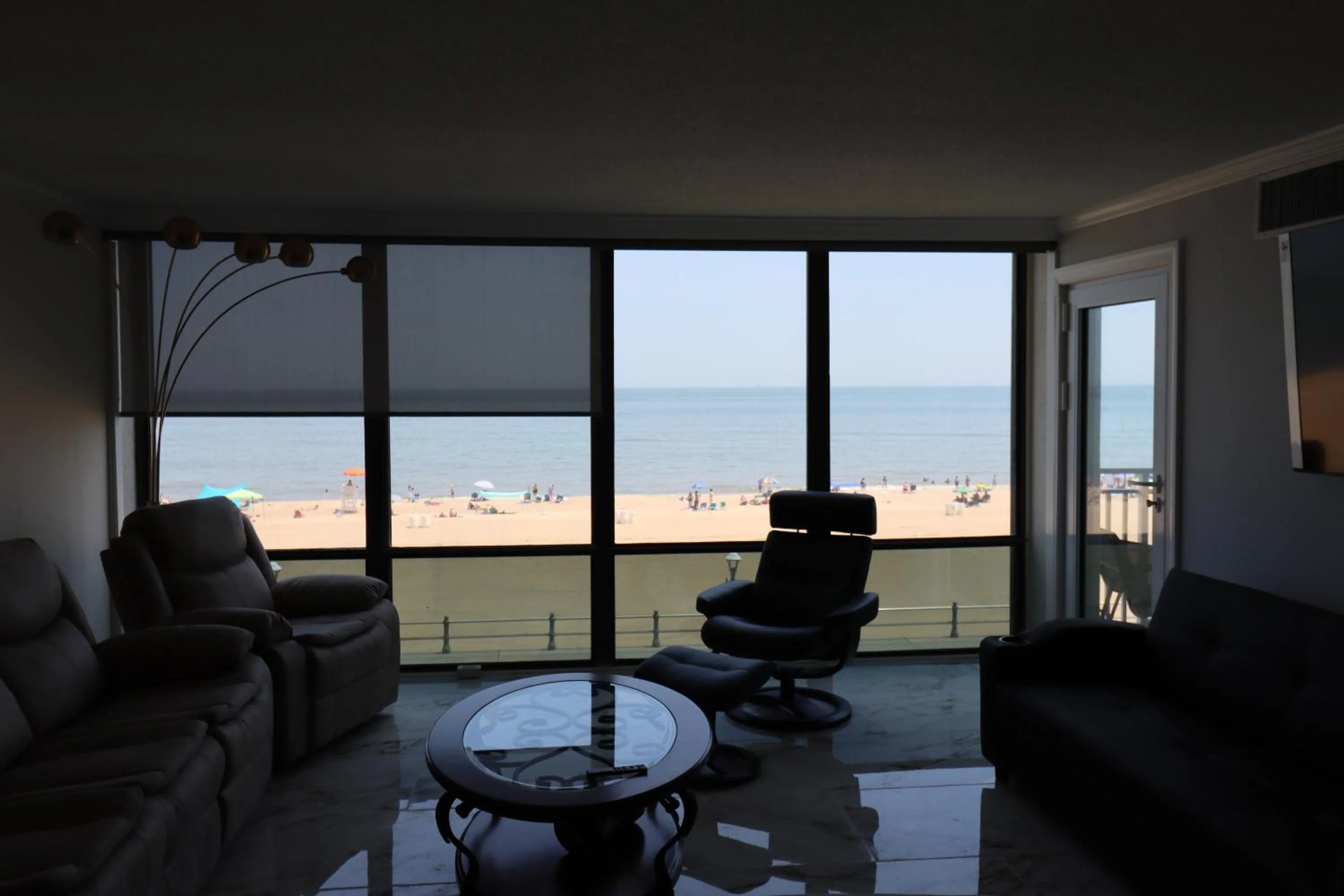 Living room in Beach Luxury Oceanfront