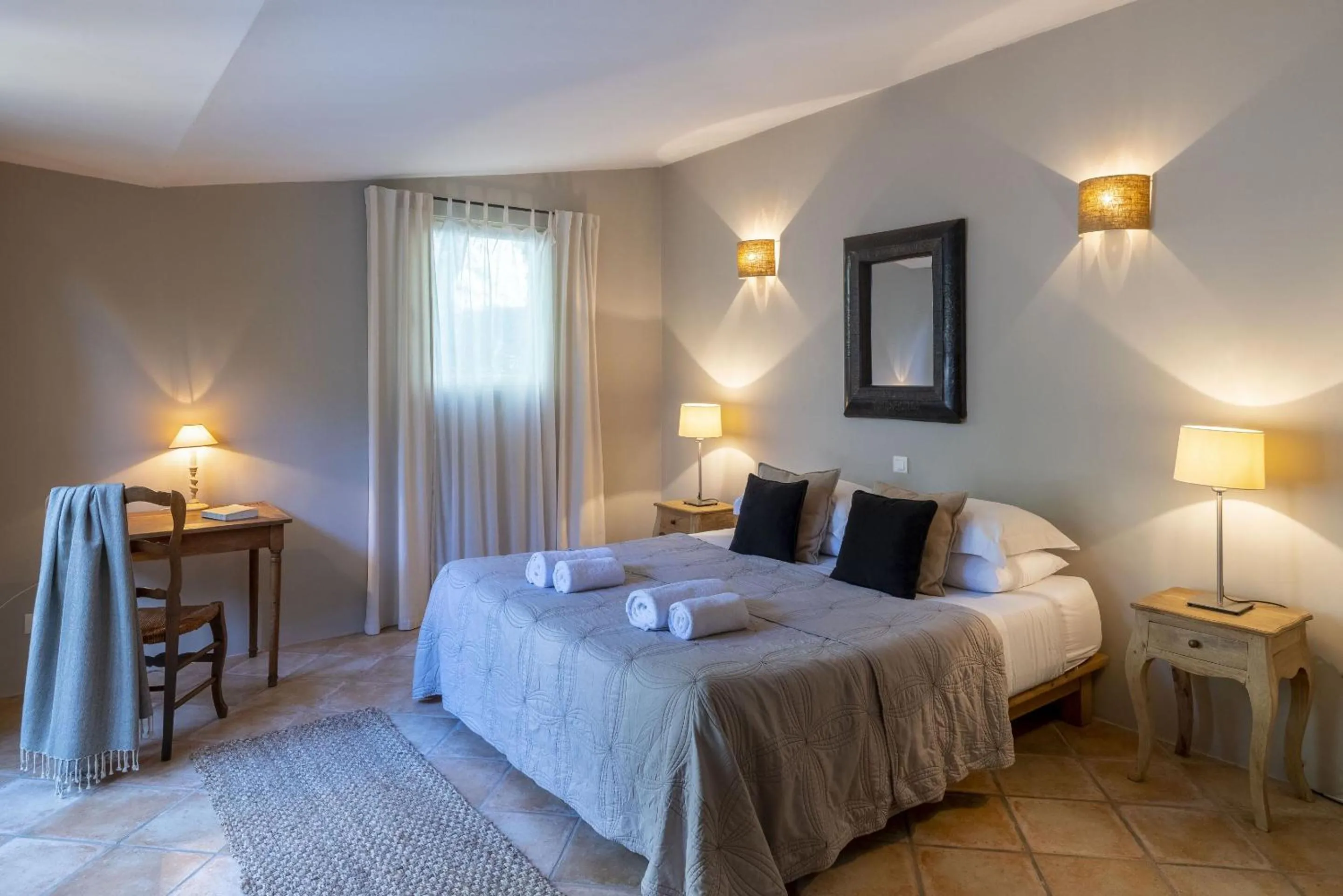 Bedroom, Bed in Mas De Rosemarie