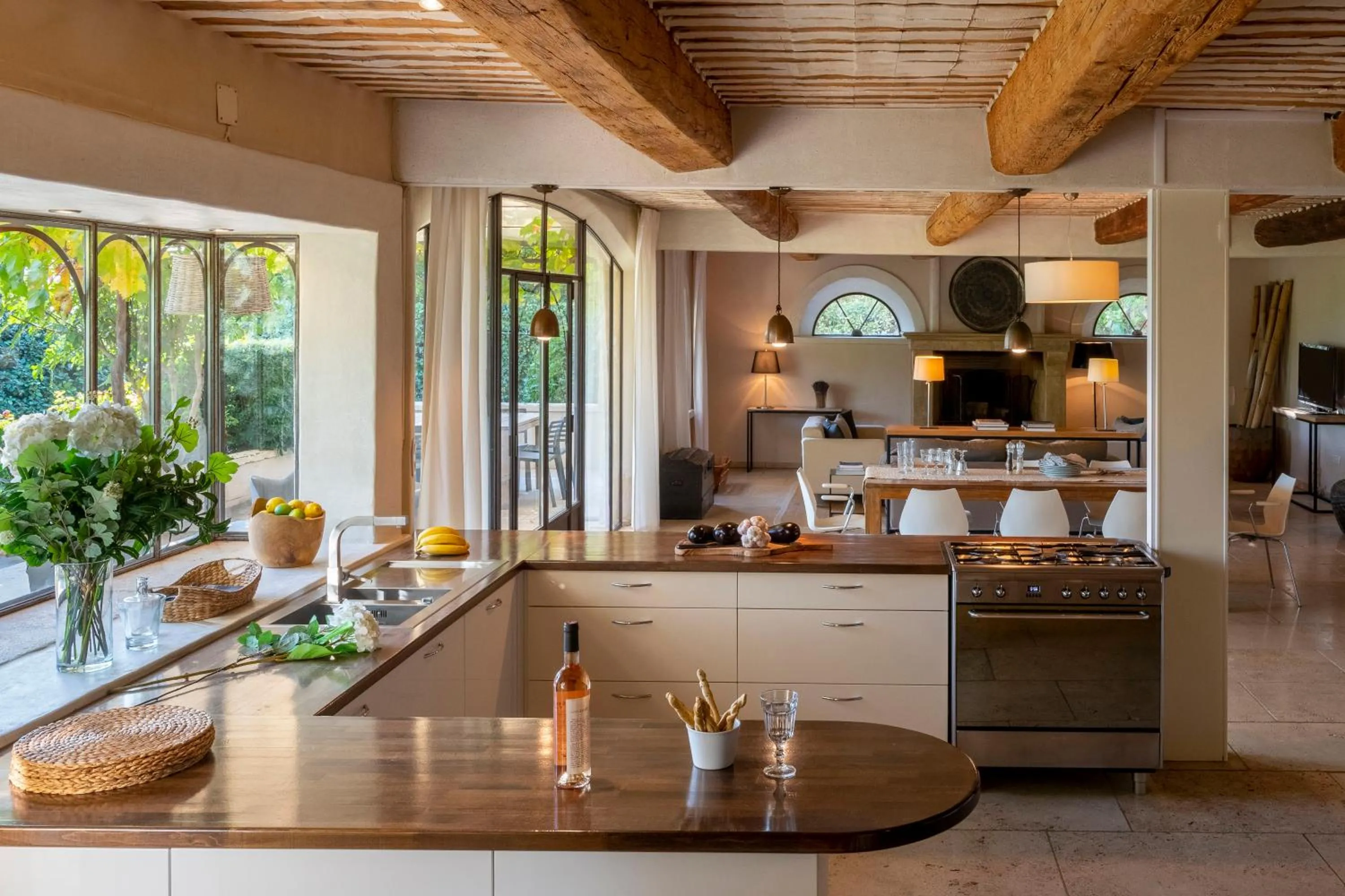 Kitchen or kitchenette in Mas De Rosemarie