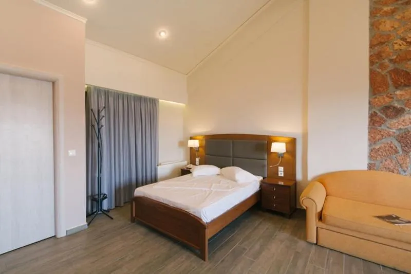 Bed in Giannis Village Resort