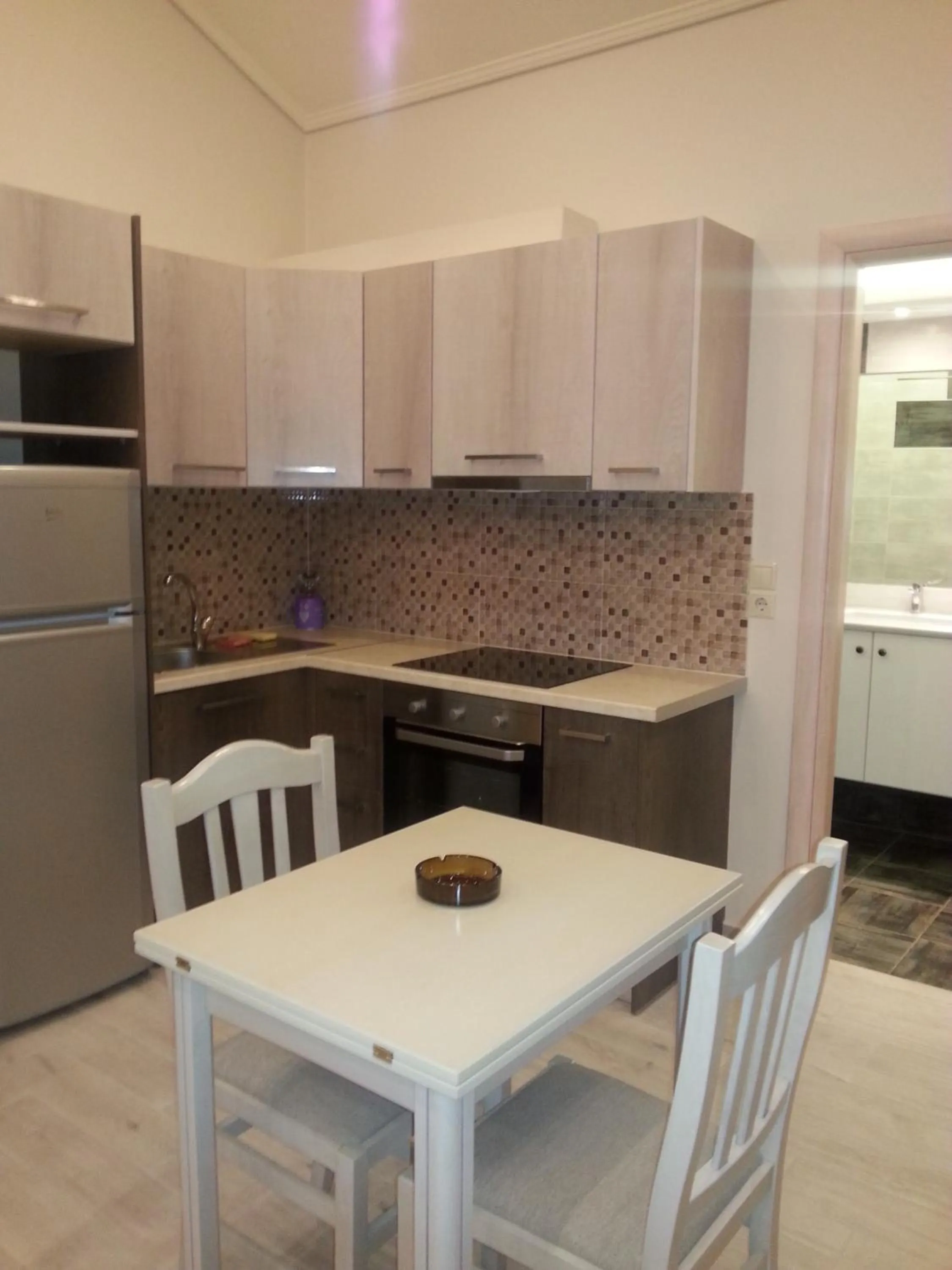 Kitchen or kitchenette in Giannis Village Resort