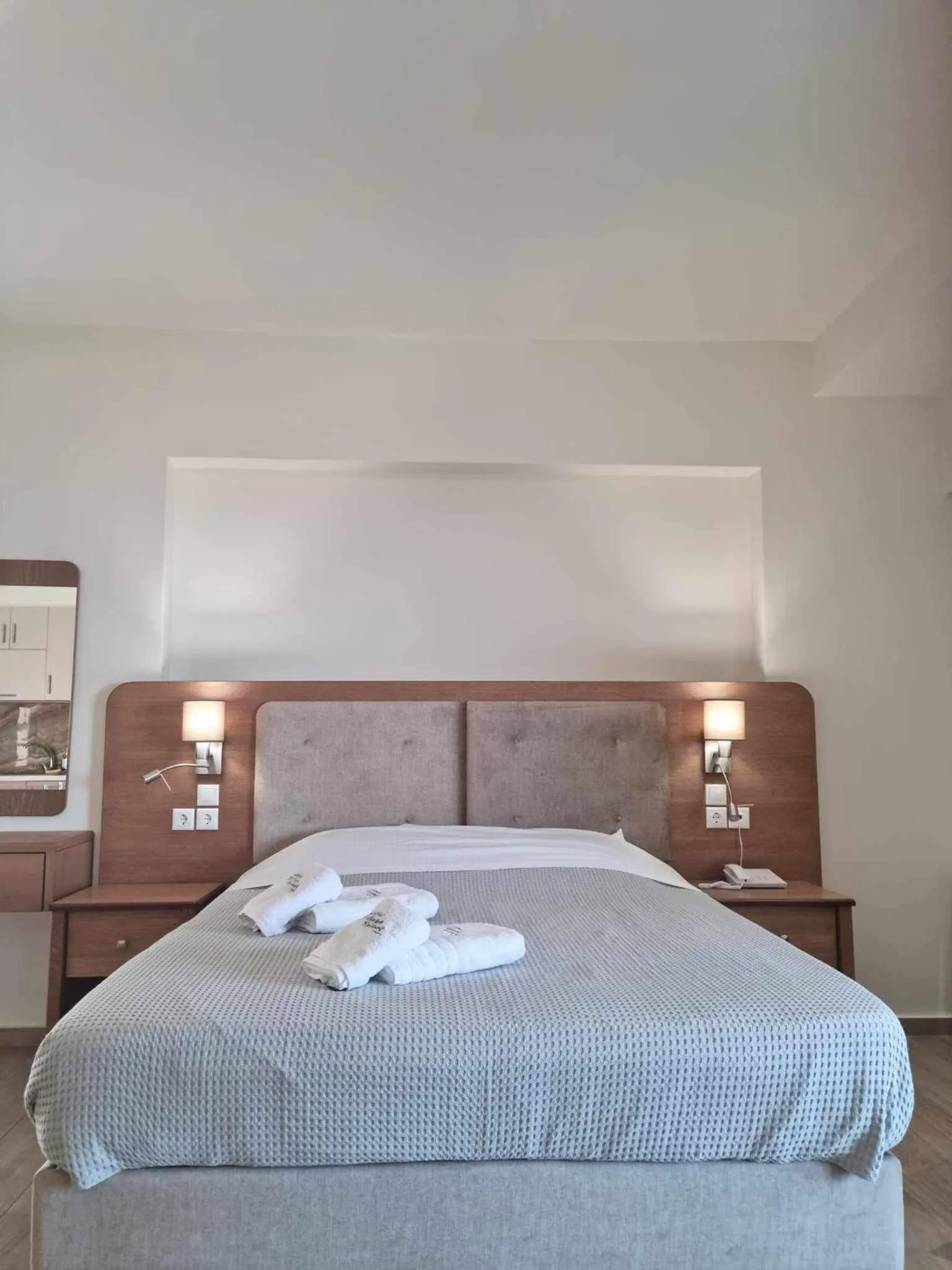 Bed in Giannis Village Resort