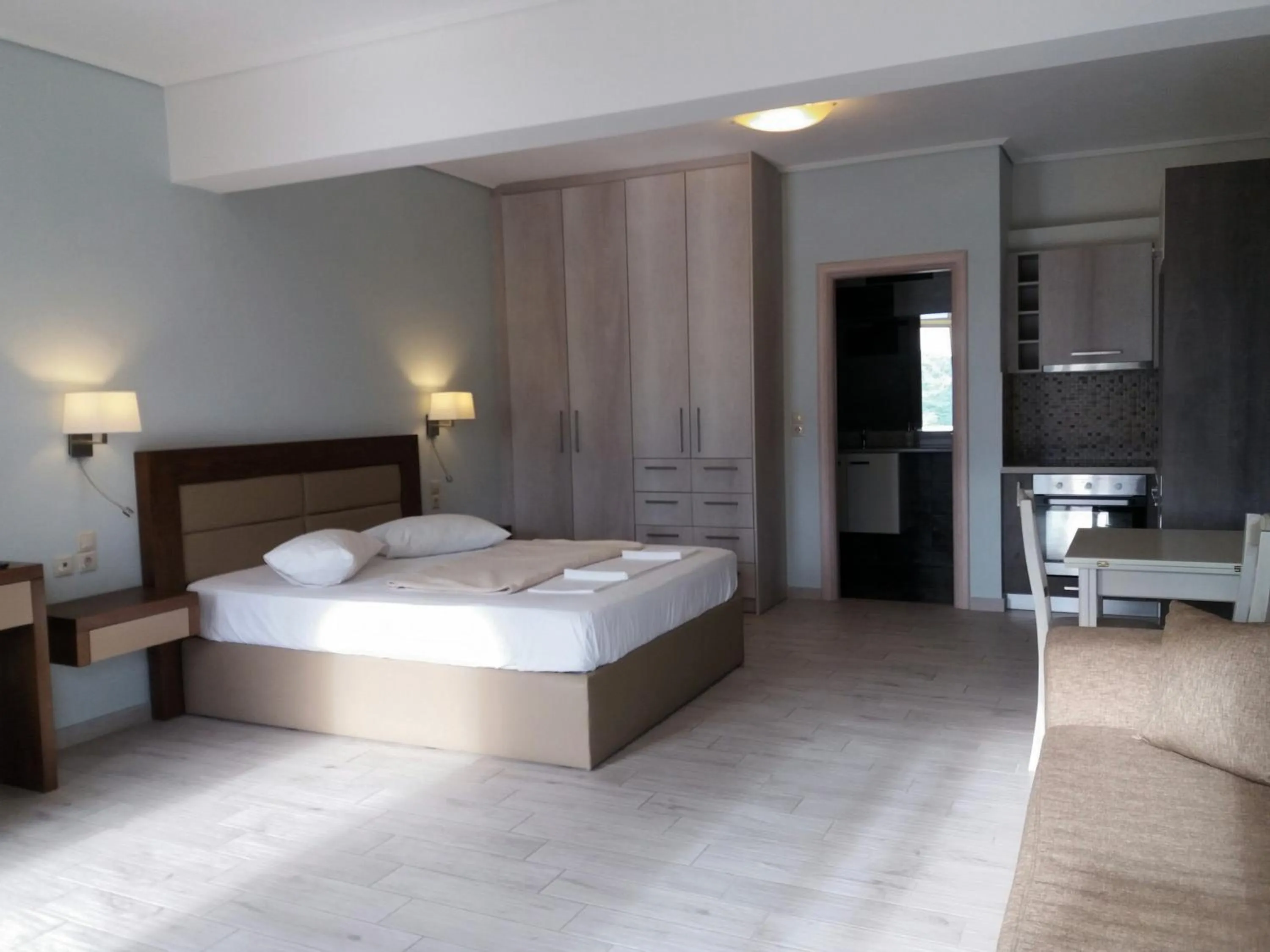 Bed in Giannis Village Resort