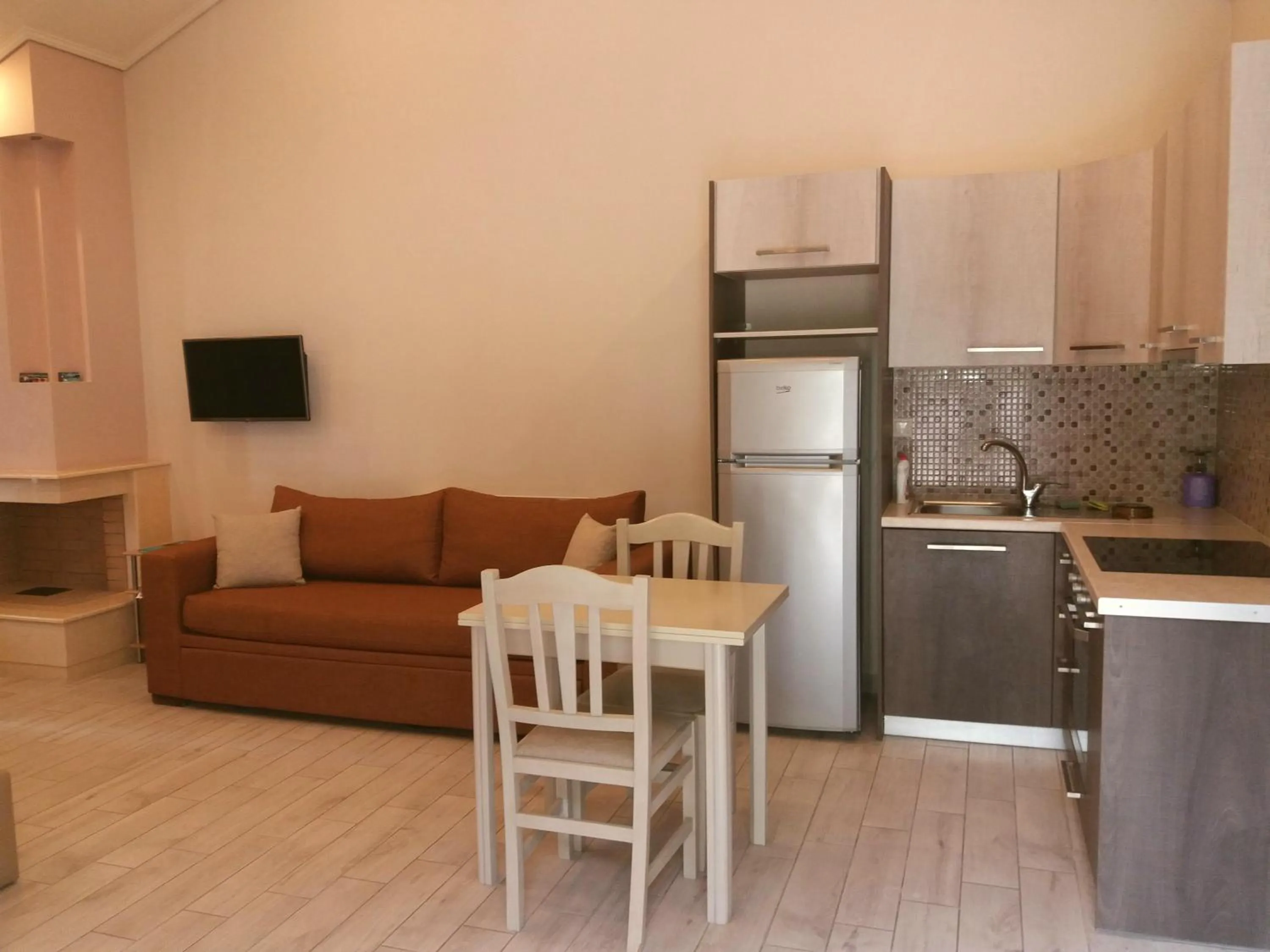 Kitchen or kitchenette in Giannis Village Resort